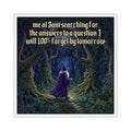 “100% Forget" Galactic Wizard Meme Sticker - The Galactic Wizard Emporium - Paper products