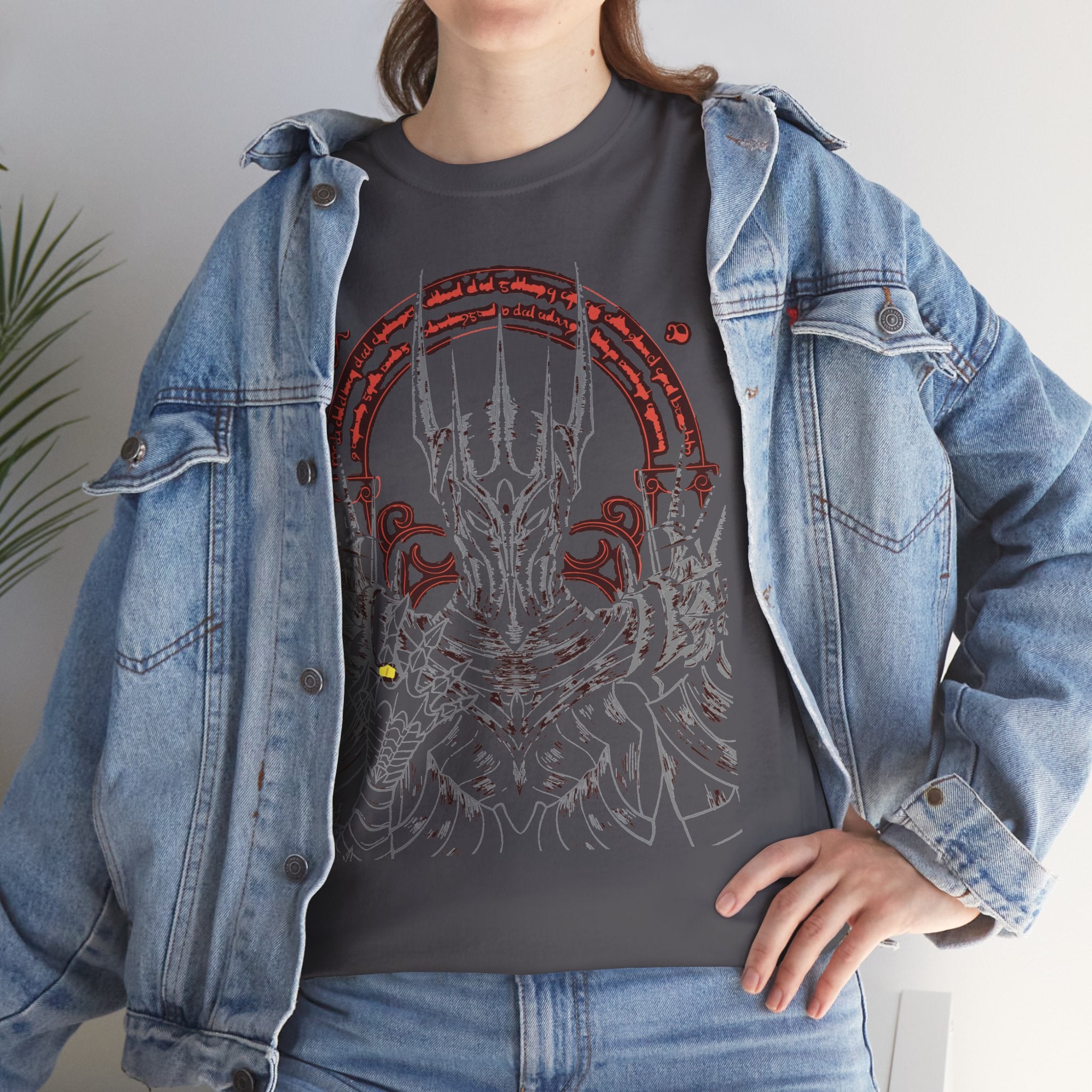 The Dark Lord Galactic Wizard Rendition Heavyweight Cotton T-Shirt
