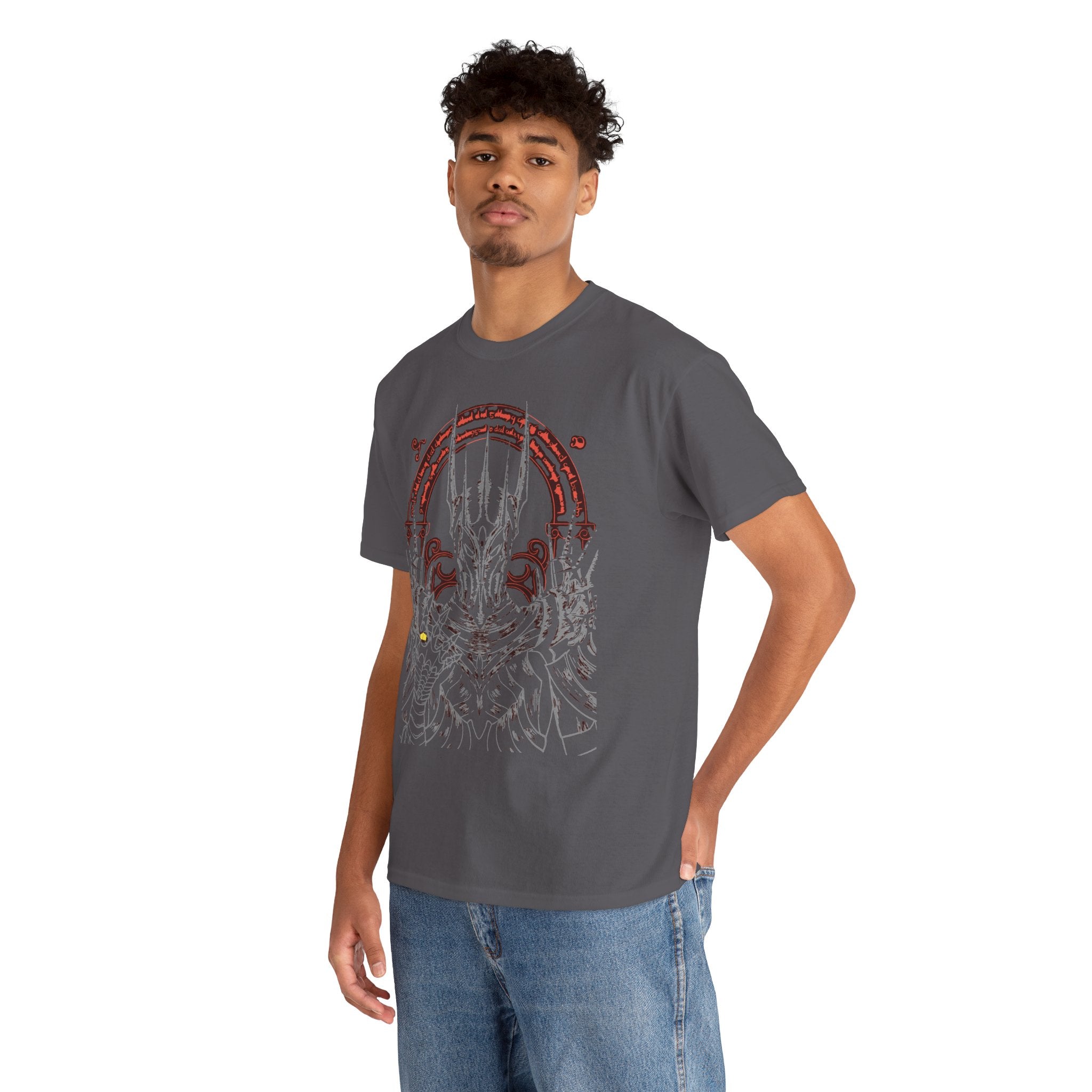 The Dark Lord Galactic Wizard Rendition Heavyweight Cotton T-Shirt