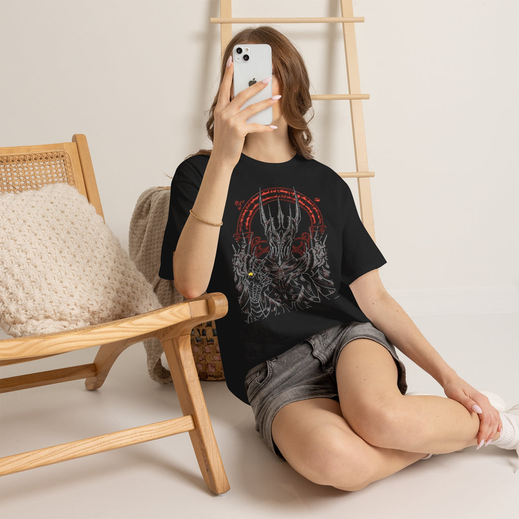 The Dark Lord Galactic Wizard Rendition Heavyweight Cotton T-Shirt