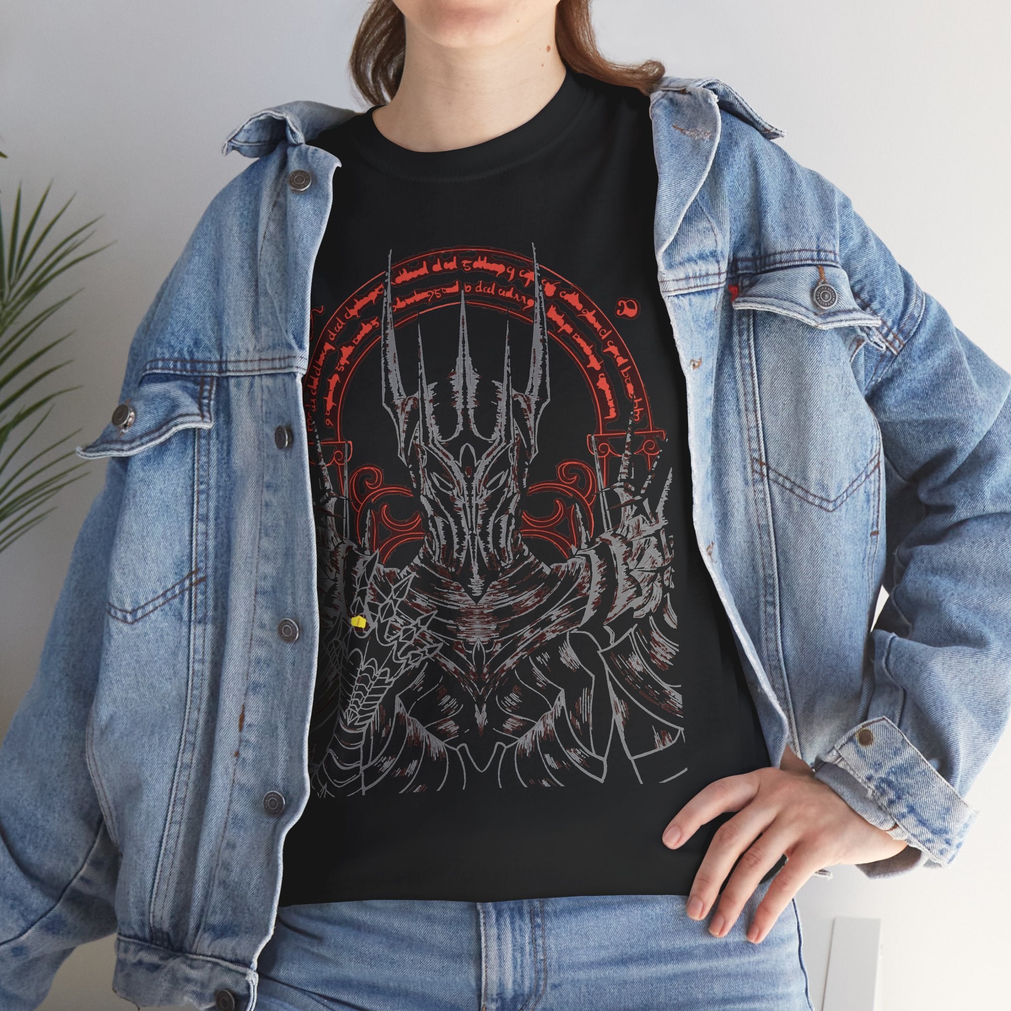 The Dark Lord Galactic Wizard Rendition Heavyweight Cotton T-Shirt