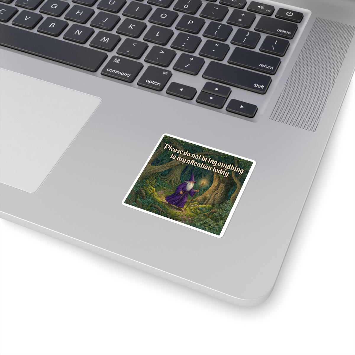 “Attention Today" Galactic Wizard Meme Sticker - The Galactic Wizard Emporium - Paper products