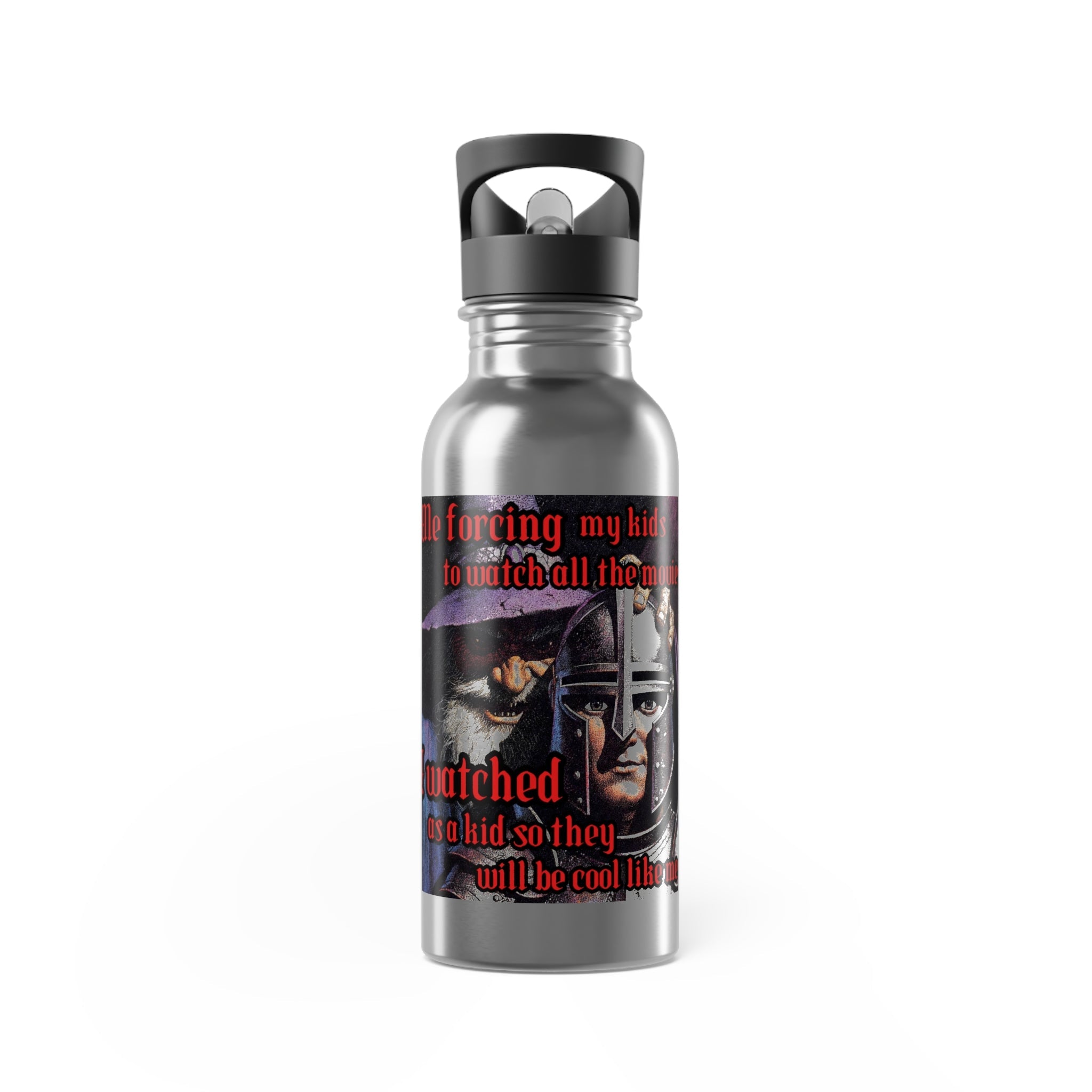 “Cool as me” 20oz Stainless Steel Straw Bottle Galactic Wizard - The Galactic Wizard Emporium - Mug