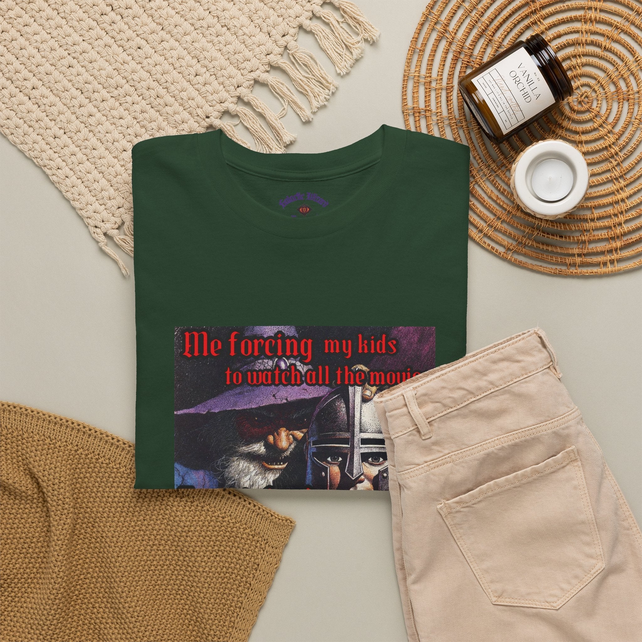 “Cool as me” Galactic Wizard Meme Heavyweight Cotton T-Shirt - The Galactic Wizard Emporium - T-Shirt