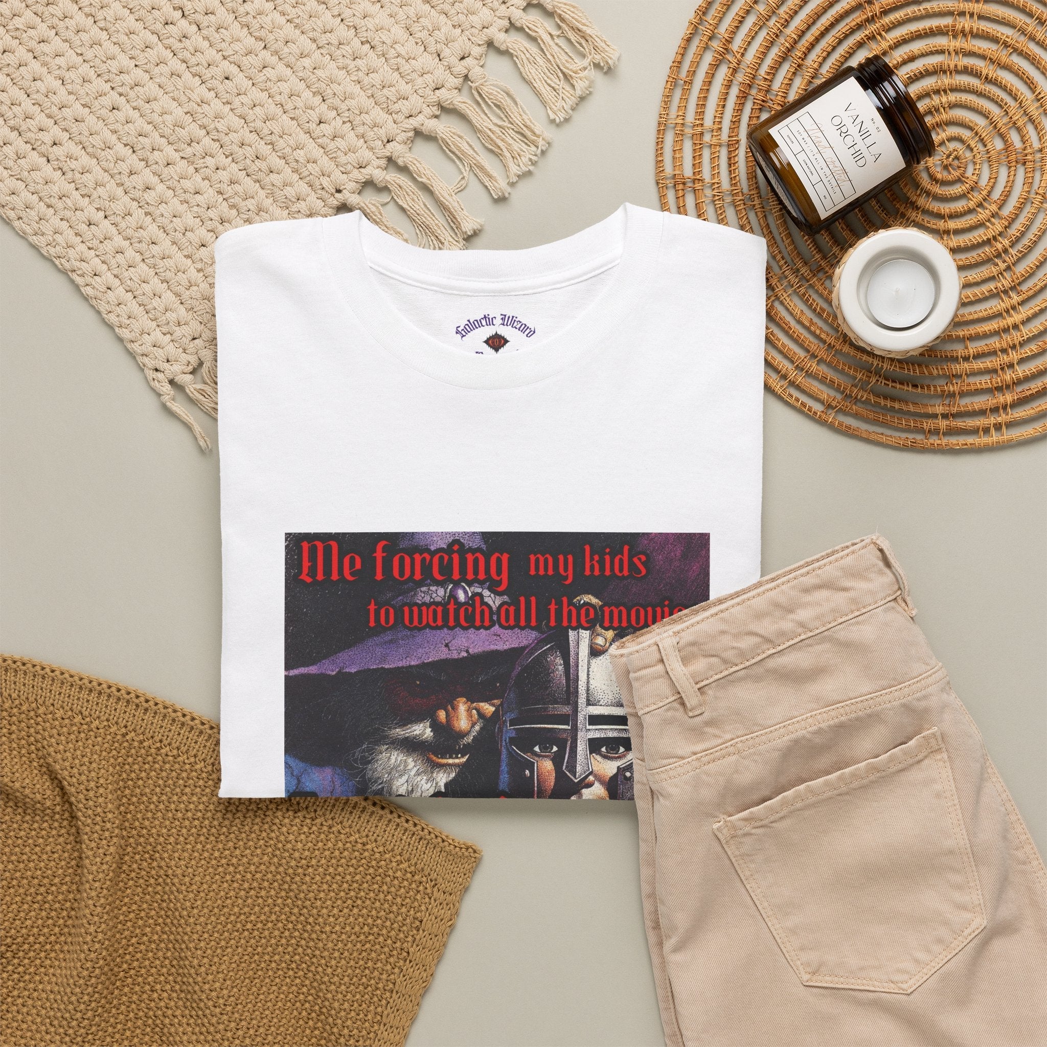 “Cool as me” Galactic Wizard Meme Heavyweight Cotton T-Shirt - The Galactic Wizard Emporium - T-Shirt