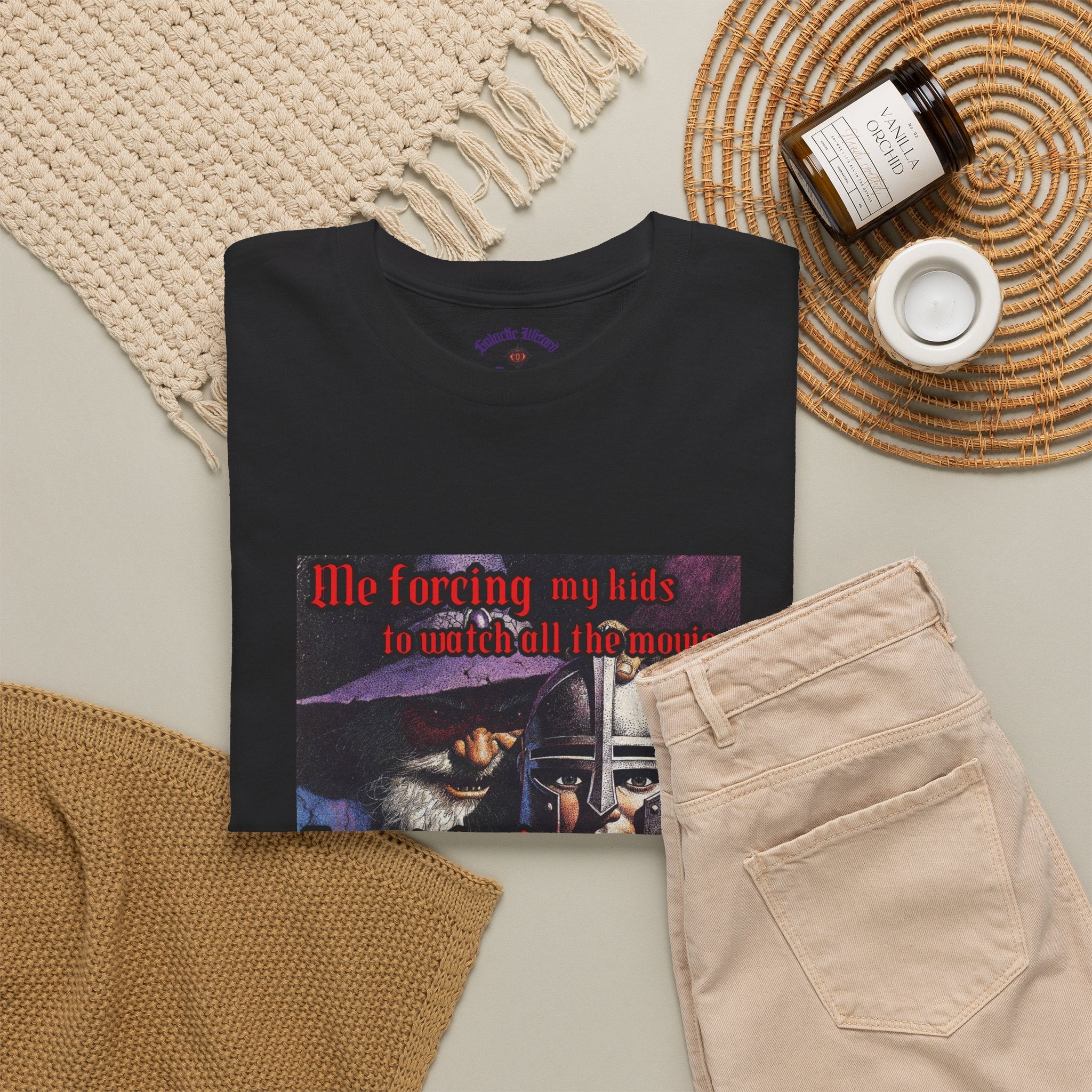 “Cool as me” Galactic Wizard Meme Heavyweight Cotton T-Shirt - The Galactic Wizard Emporium - T-Shirt