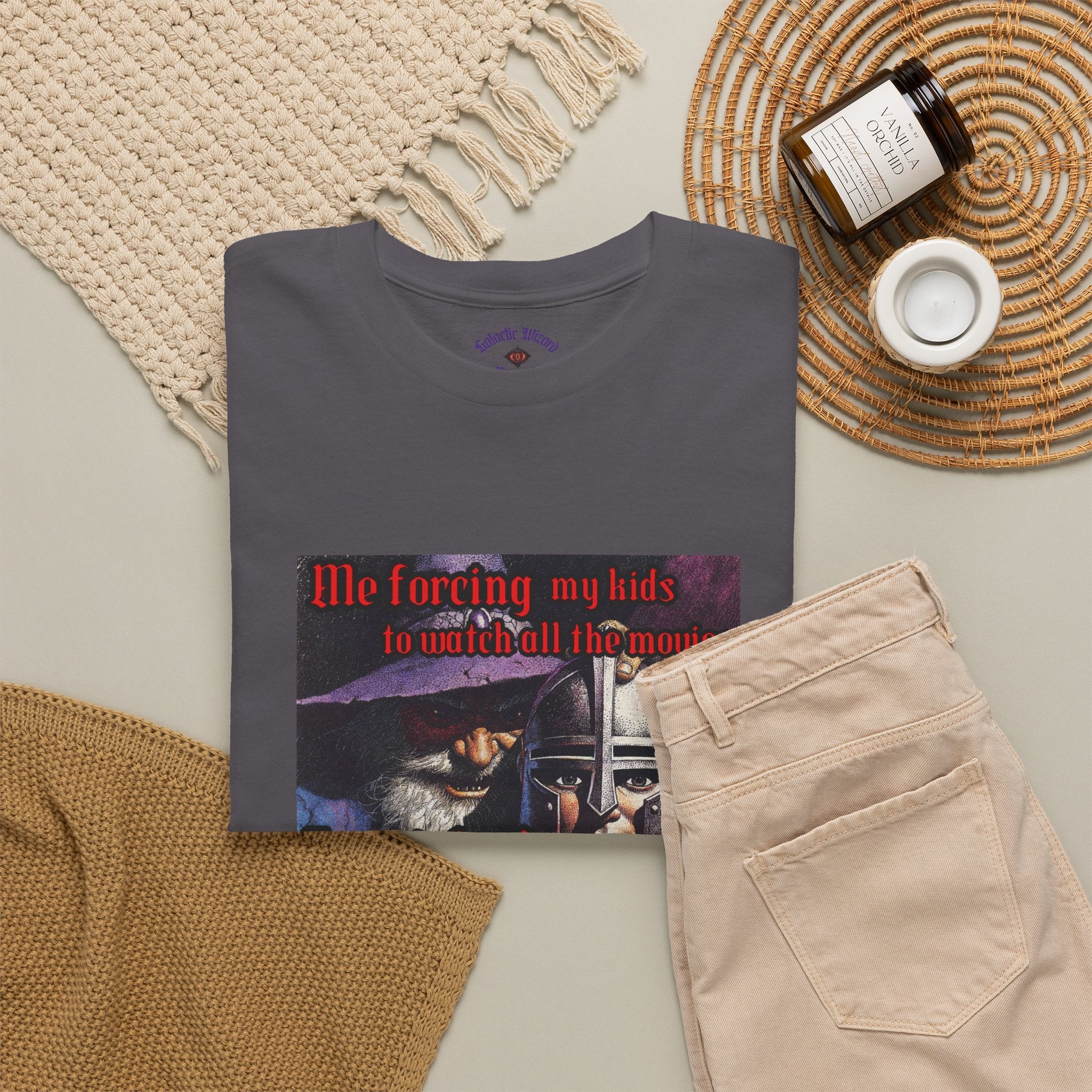 “Cool as me” Galactic Wizard Meme Heavyweight Cotton T-Shirt - The Galactic Wizard Emporium - T-Shirt