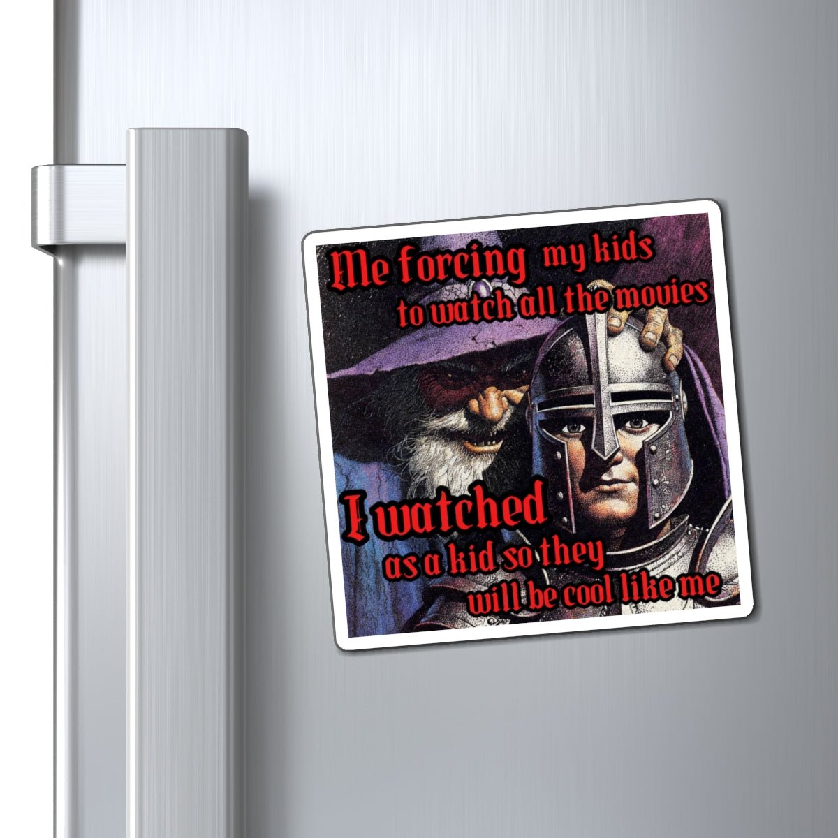 “Cool like me” Galactic Wizard Meme Magnet - The Galactic Wizard Emporium - Paper products