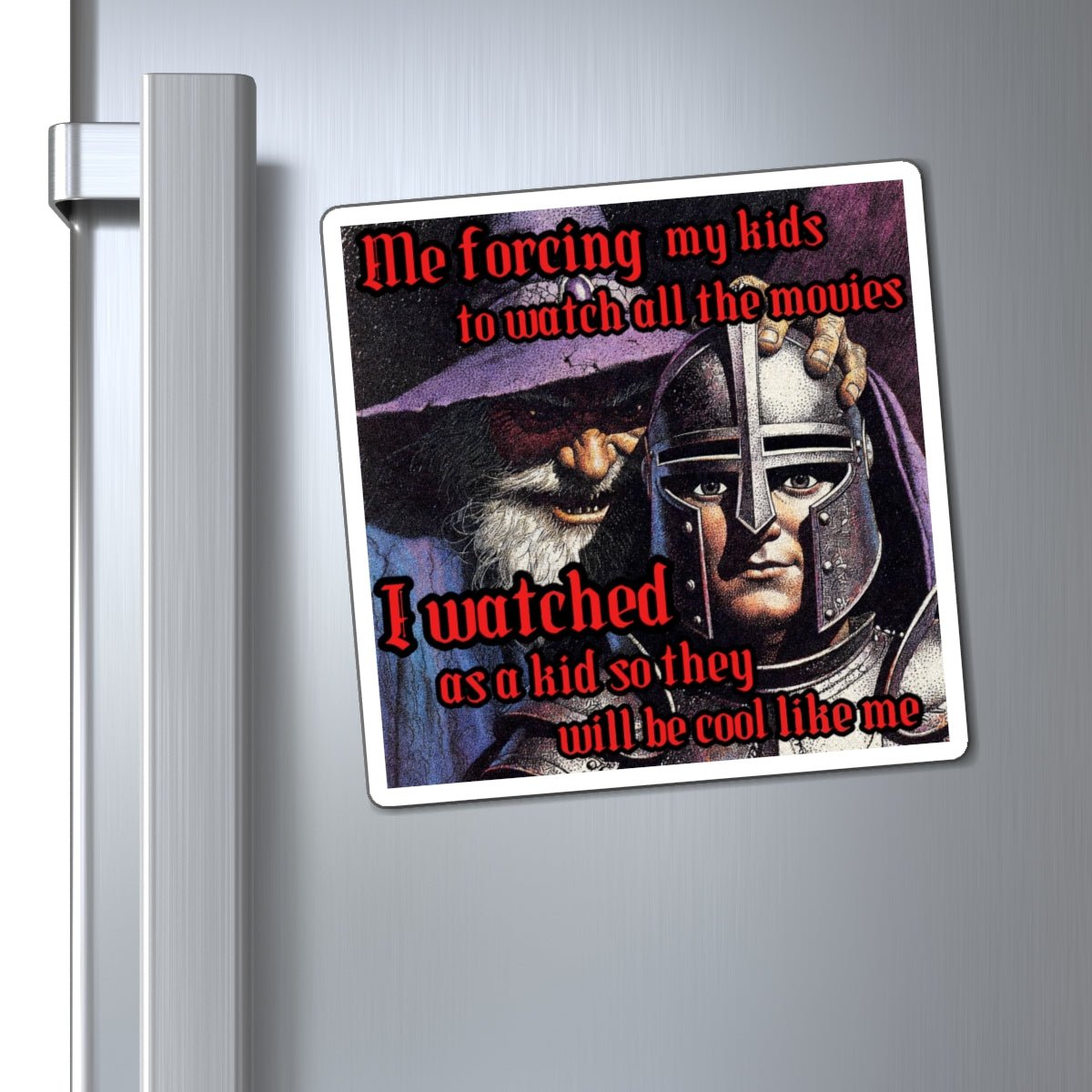“Cool like me” Galactic Wizard Meme Magnet - The Galactic Wizard Emporium - Paper products
