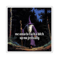 “F*ck em up Majestically" Galactic Wizard Meme Sticker - The Galactic Wizard Emporium - Paper products
