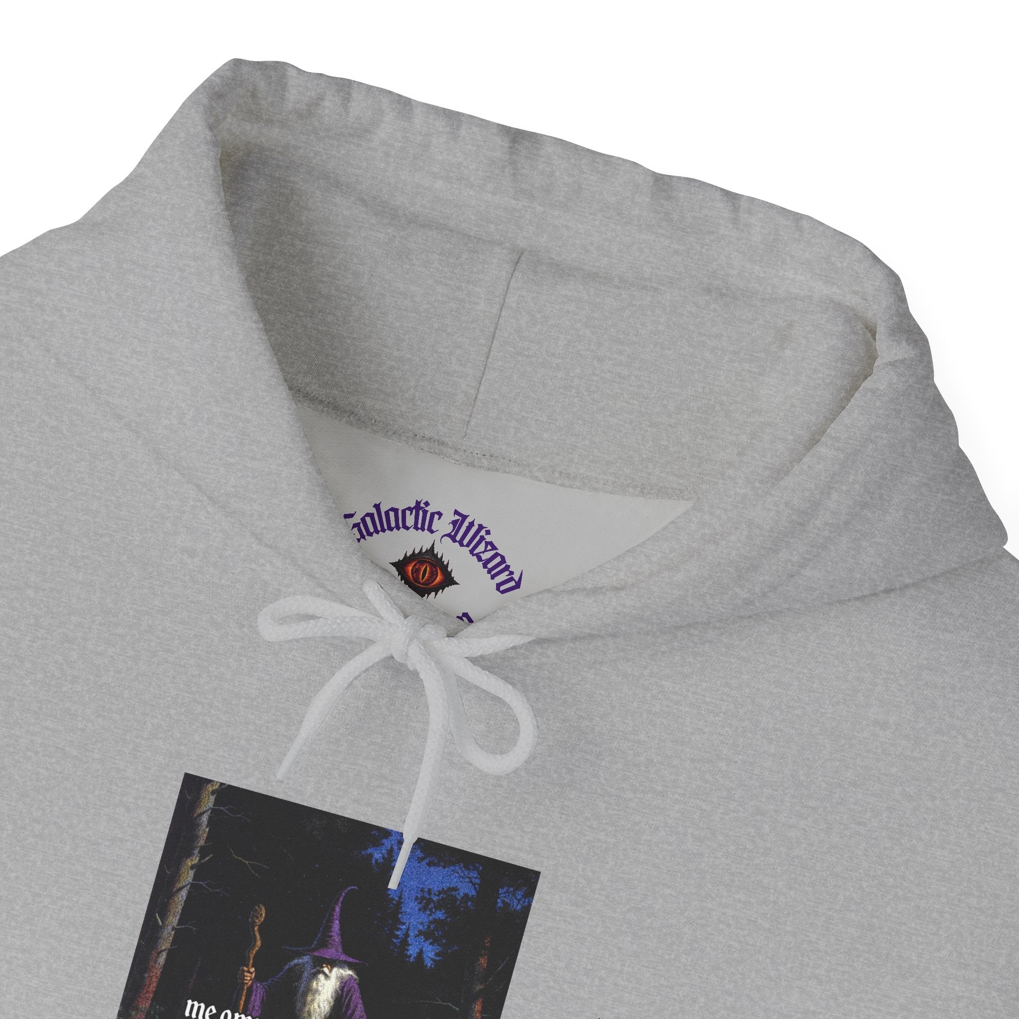 “F*ck em up Majestically” Galactic Wizard Meme Unisex Hooded Sweatshirt - The Galactic Wizard Emporium - Hoodie