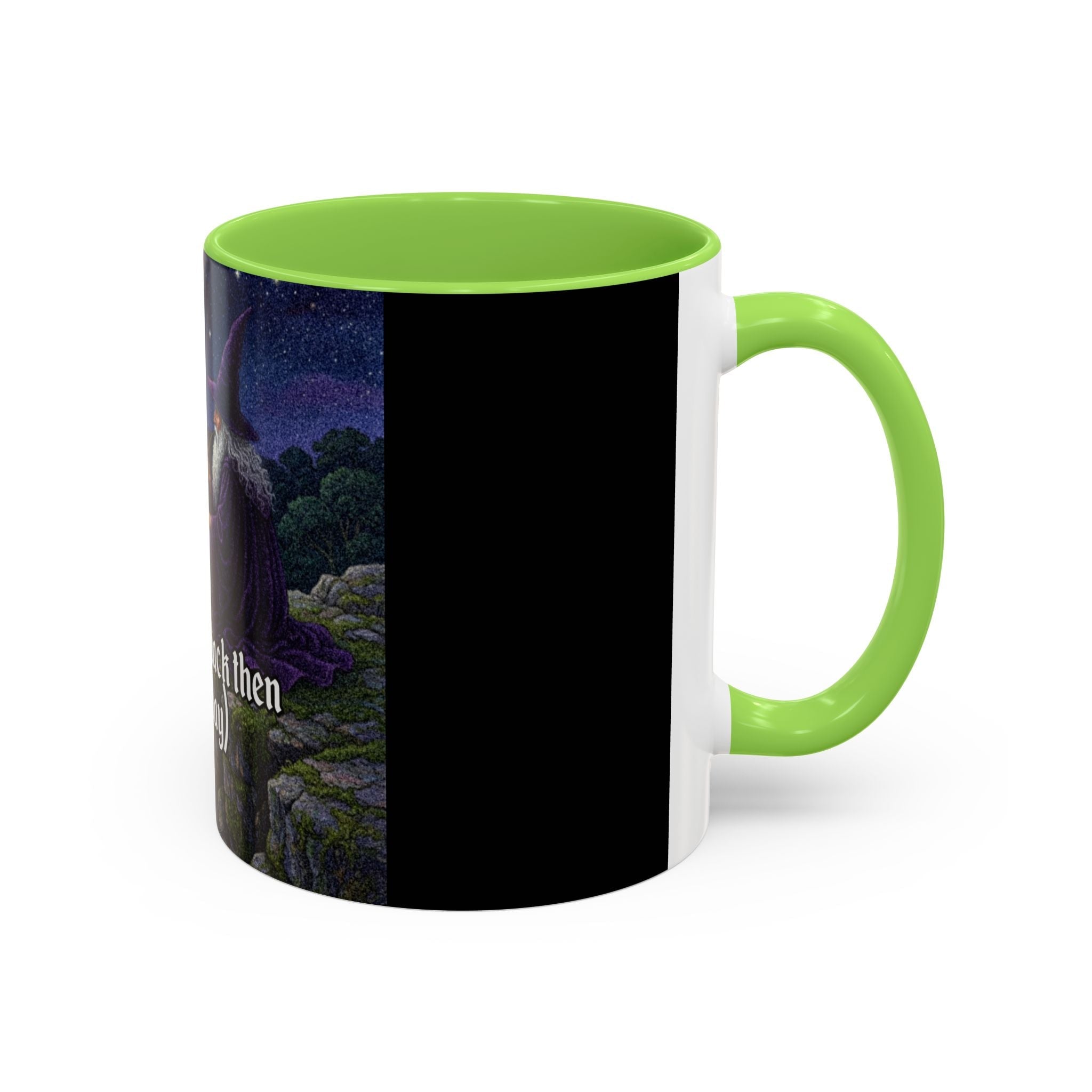 “I was crazy back then" (11oz/15oz) Galactic Wizard Meme Mug - The Galactic Wizard Emporium - Mug