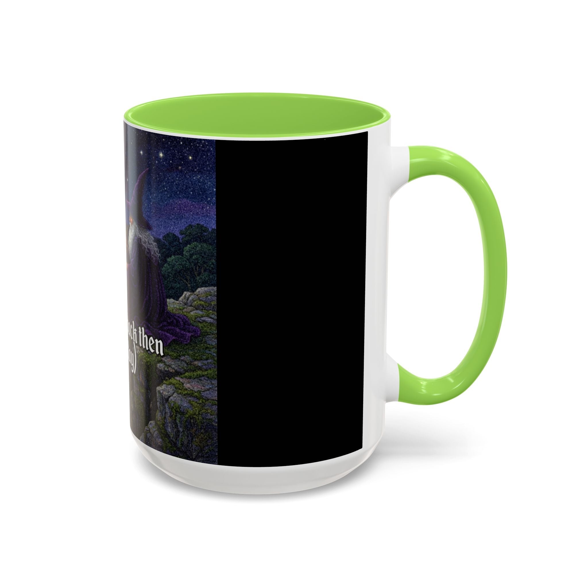 “I was crazy back then" (11oz/15oz) Galactic Wizard Meme Mug - The Galactic Wizard Emporium - Mug