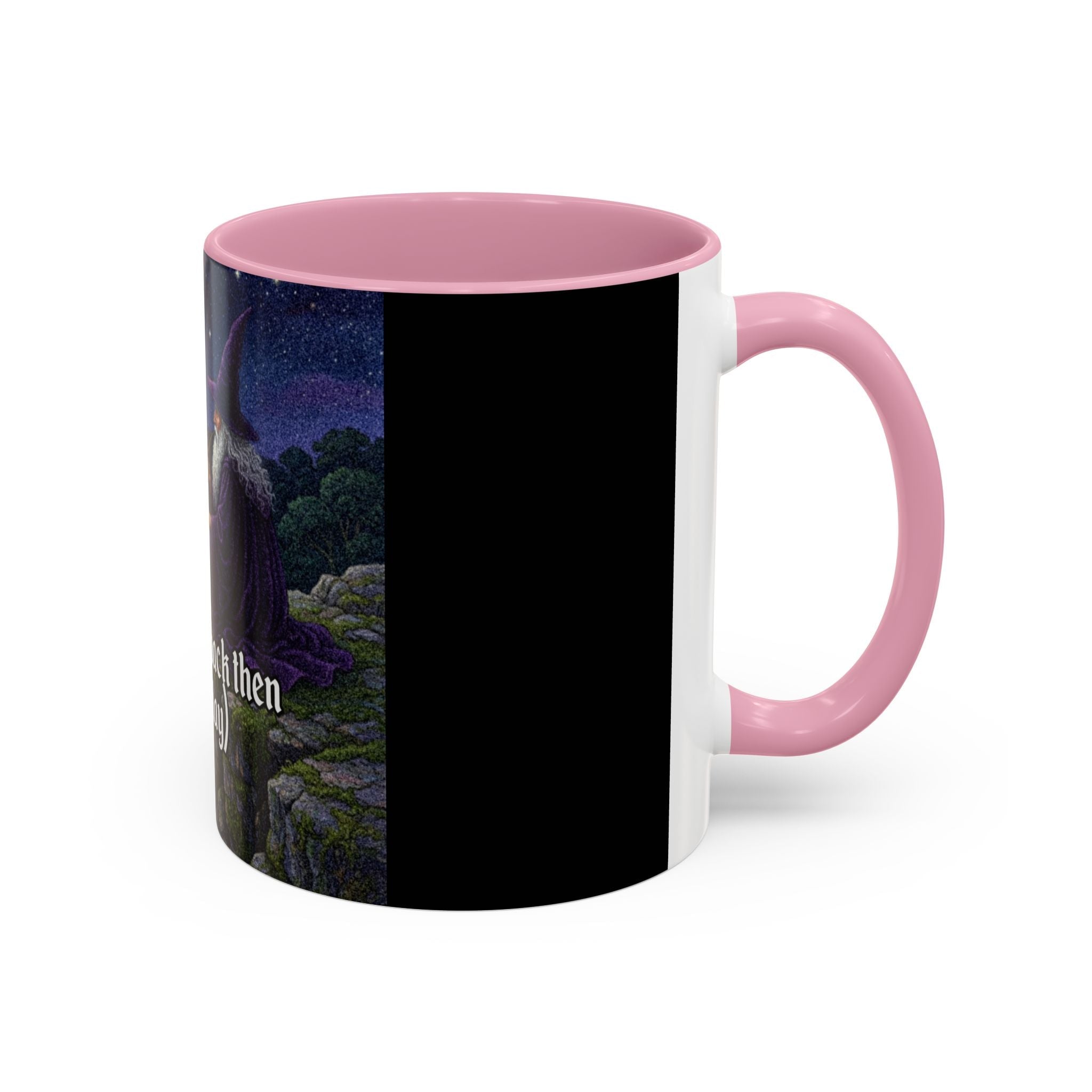 “I was crazy back then" (11oz/15oz) Galactic Wizard Meme Mug - The Galactic Wizard Emporium - Mug