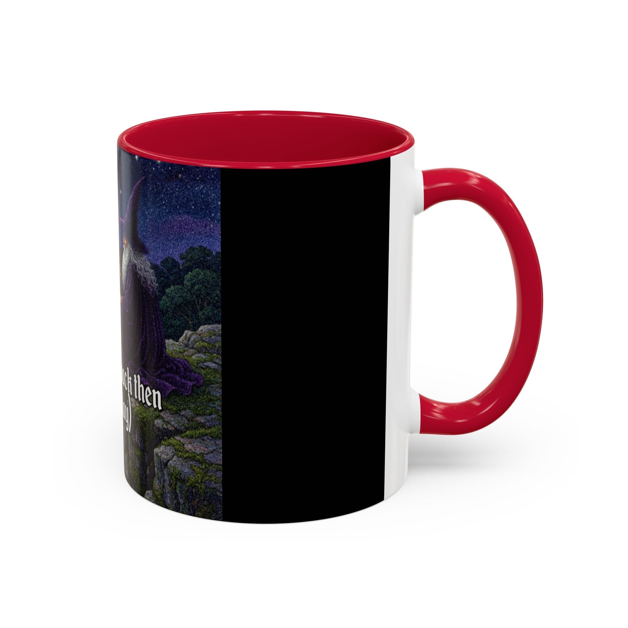 “I was crazy back then" (11oz/15oz) Galactic Wizard Meme Mug - The Galactic Wizard Emporium - Mug