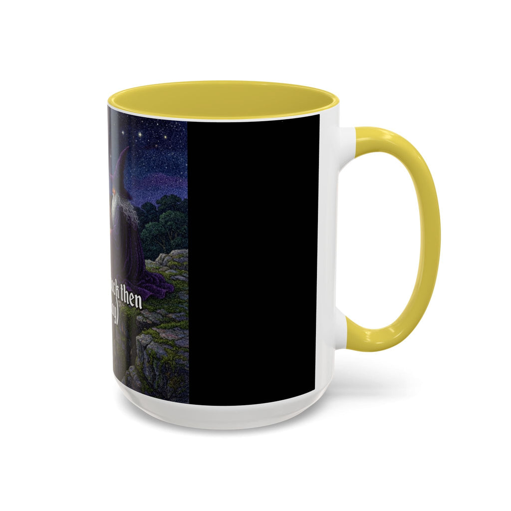 “I was crazy back then" (11oz/15oz) Galactic Wizard Meme Mug - The Galactic Wizard Emporium - Mug