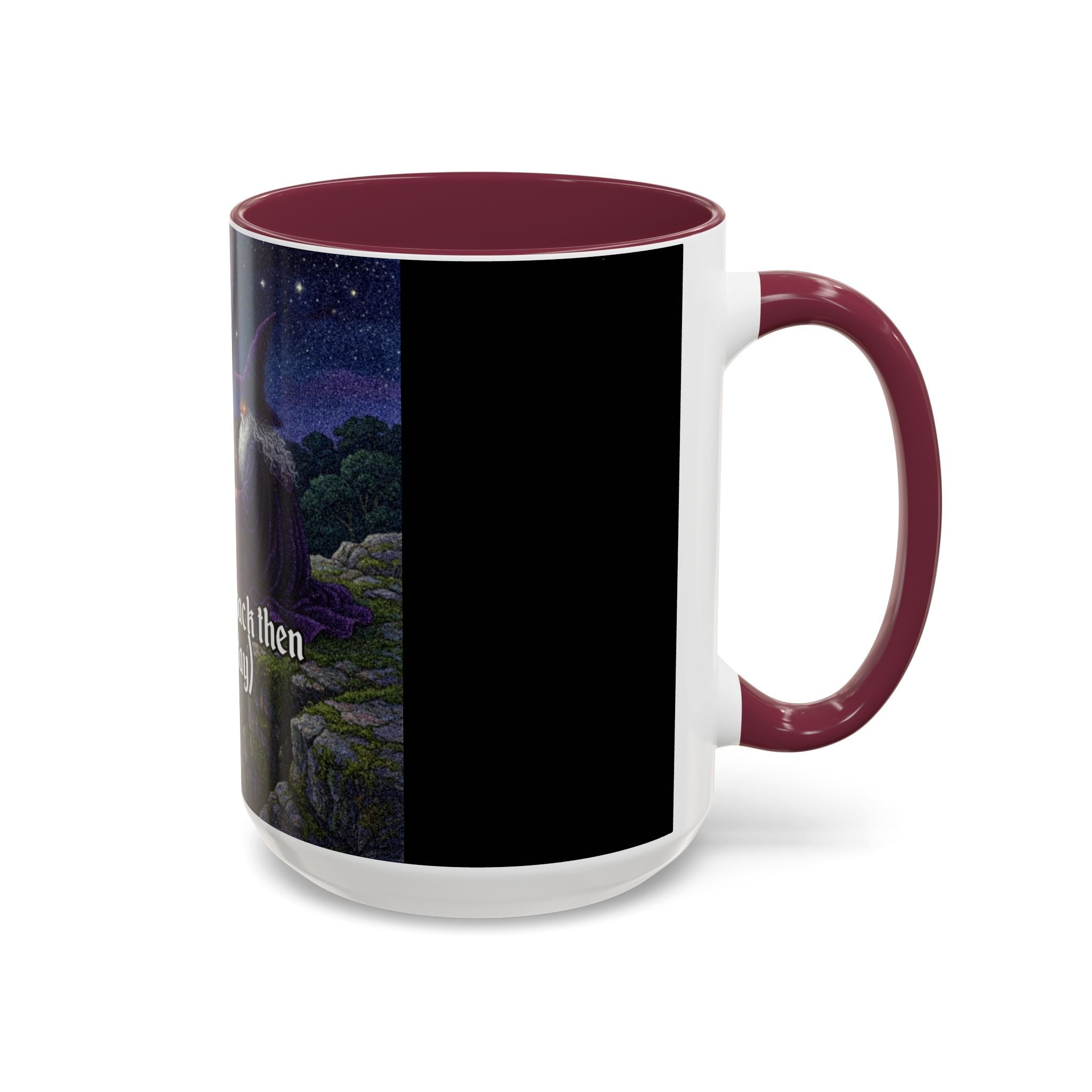 “I was crazy back then" (11oz/15oz) Galactic Wizard Meme Mug - The Galactic Wizard Emporium - Mug