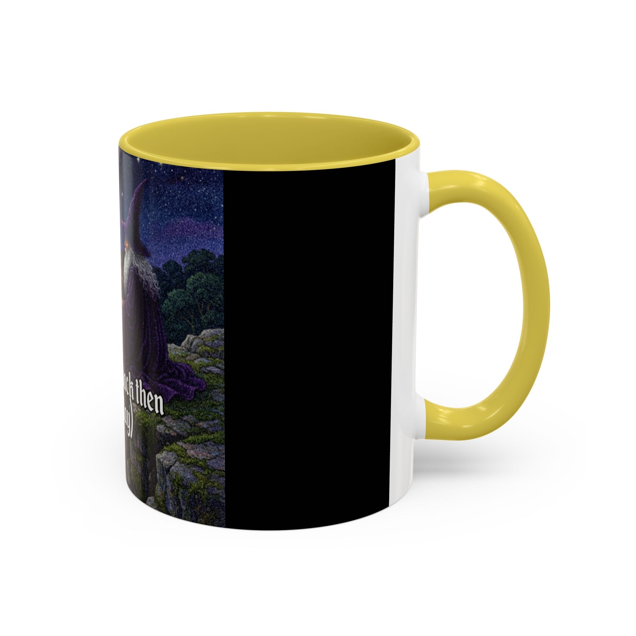“I was crazy back then" (11oz/15oz) Galactic Wizard Meme Mug - The Galactic Wizard Emporium - Mug