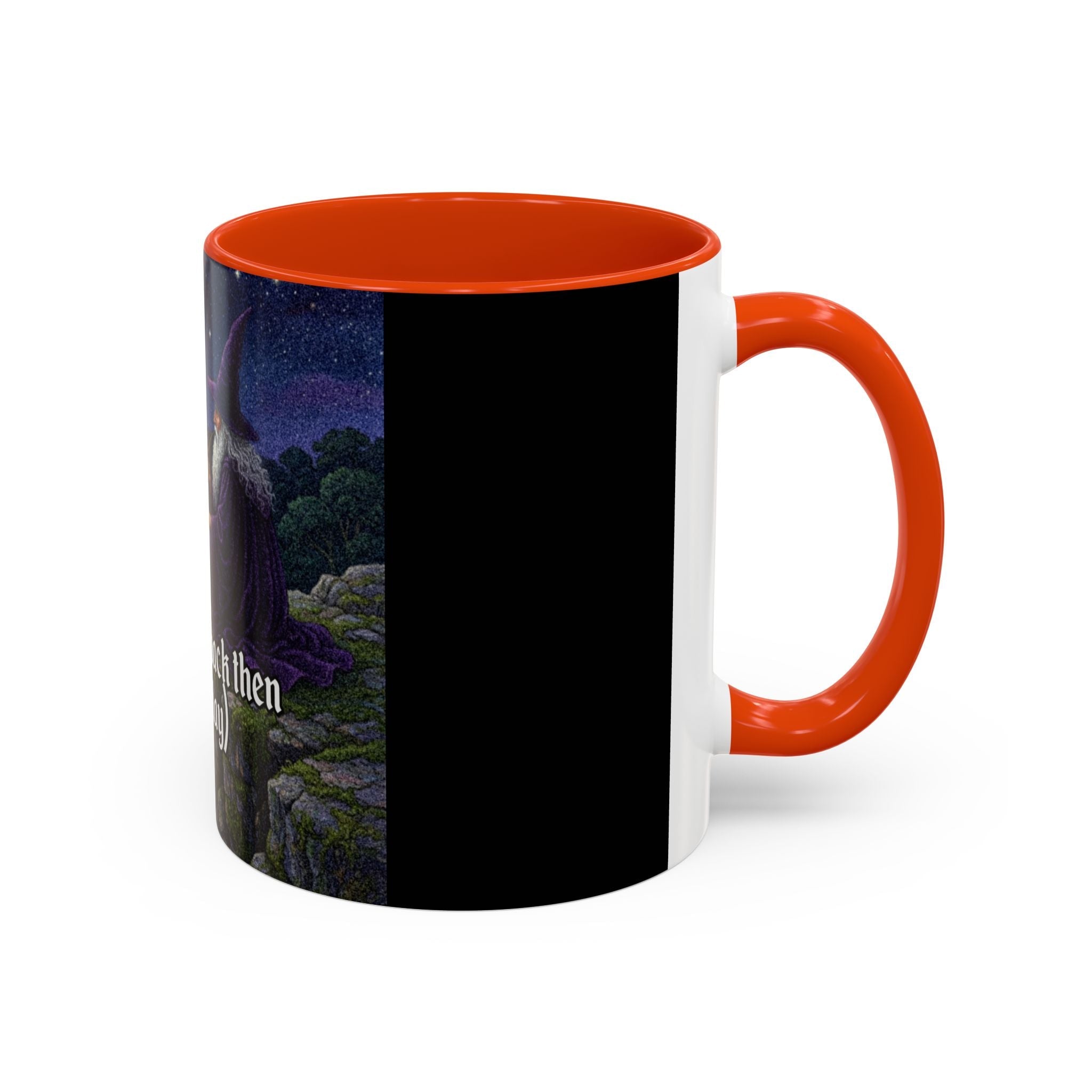 “I was crazy back then" (11oz/15oz) Galactic Wizard Meme Mug - The Galactic Wizard Emporium - Mug