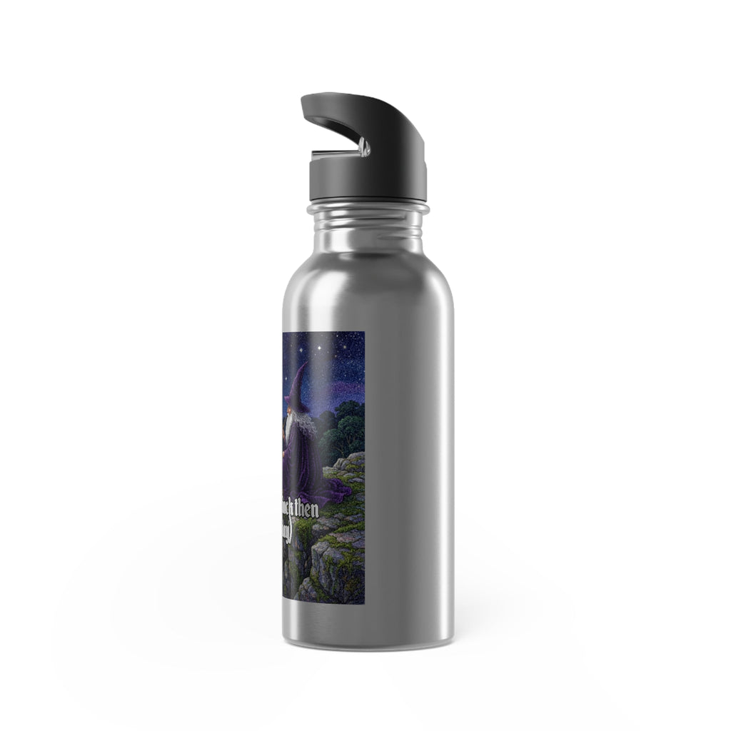 “I was crazy back then” 20oz Stainless Steel Straw Bottle Galactic Wizard - The Galactic Wizard Emporium - Mug