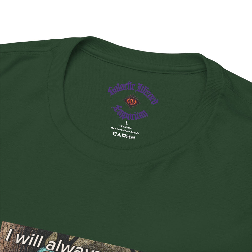 “I will always succeed because I am insane” Galactic Wizard Meme Heavyweight Cotton T-Shirt - The Galactic Wizard Emporium - T-Shirt