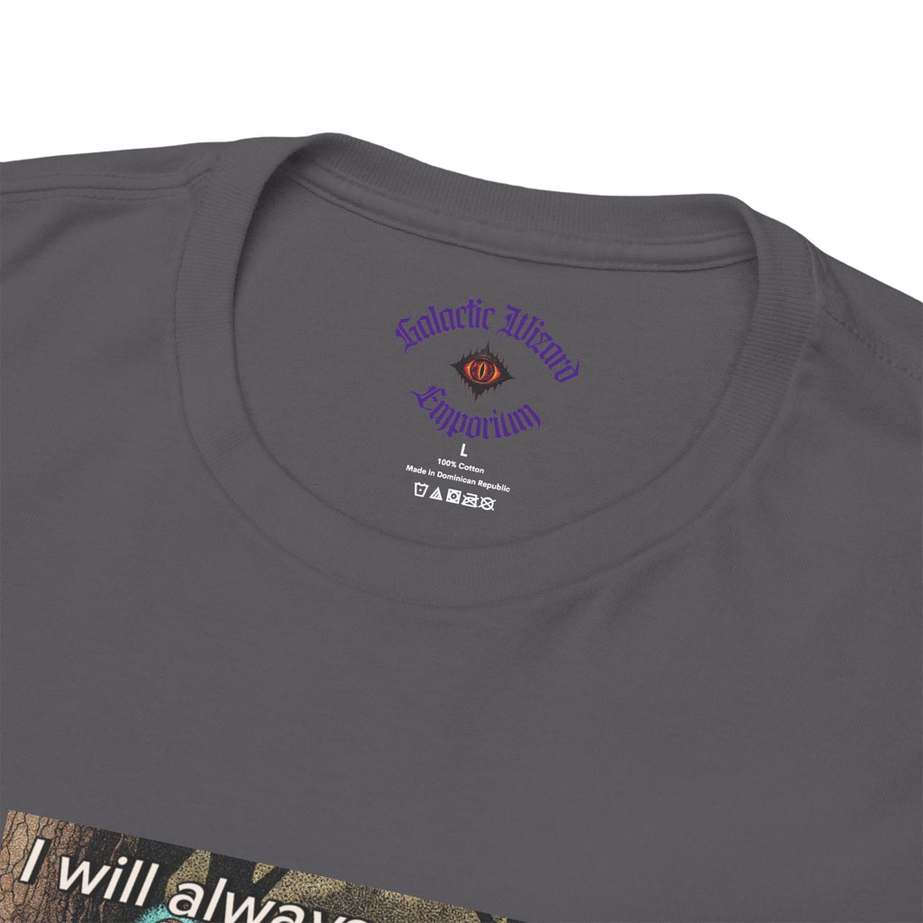 “I will always succeed because I am insane” Galactic Wizard Meme Heavyweight Cotton T-Shirt - The Galactic Wizard Emporium - T-Shirt