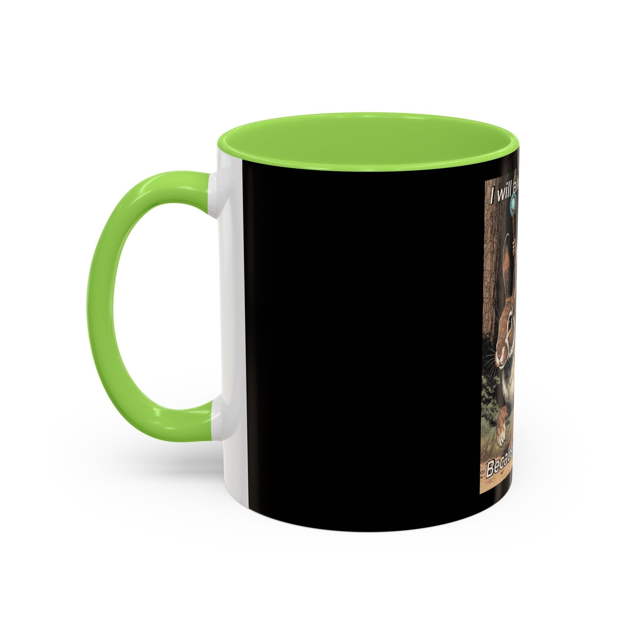 “I will always succeed because I’m insane" (11oz/15oz) Galactic Wizard Meme Mug - The Galactic Wizard Emporium - Mug