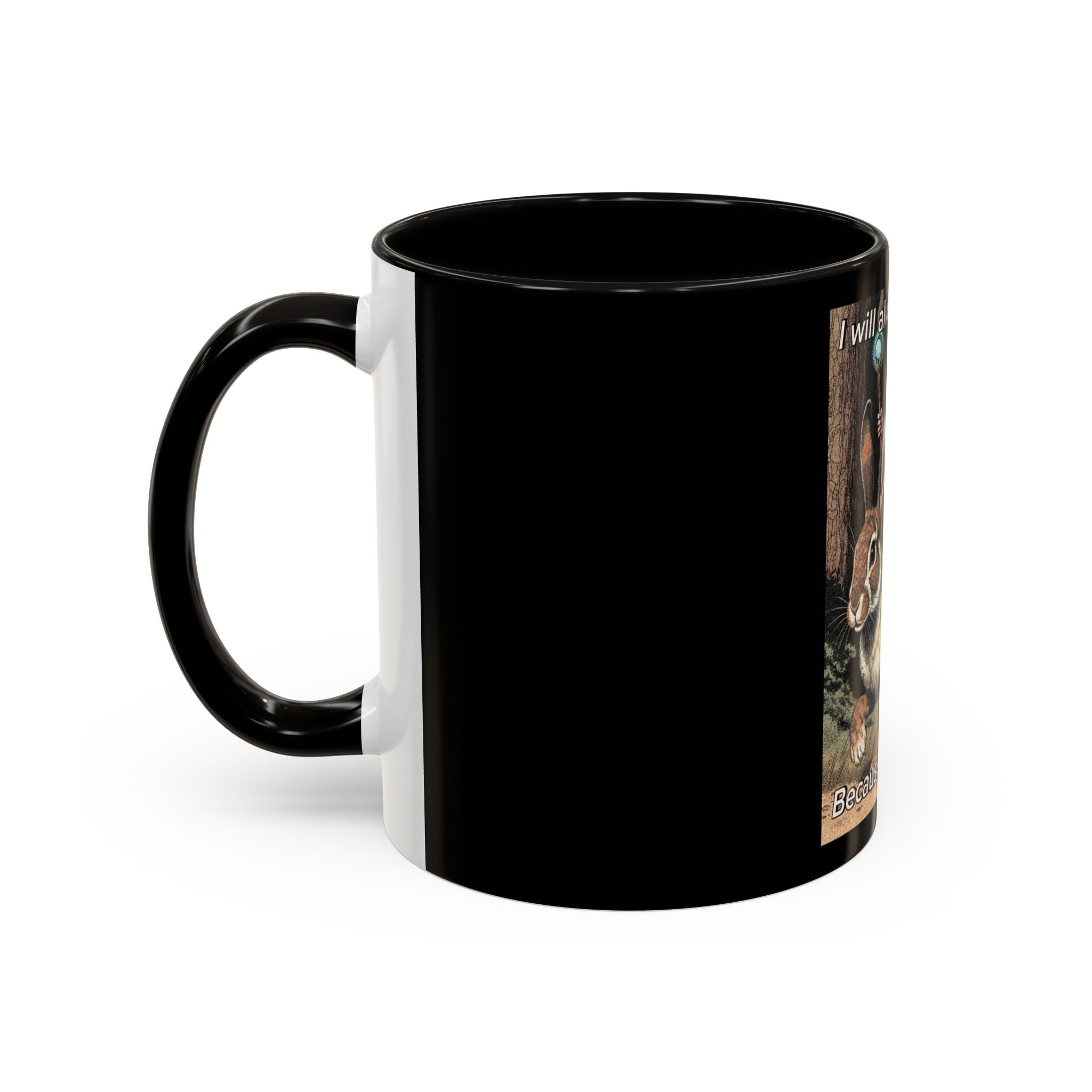 “I will always succeed because I’m insane" (11oz/15oz) Galactic Wizard Meme Mug - The Galactic Wizard Emporium - Mug