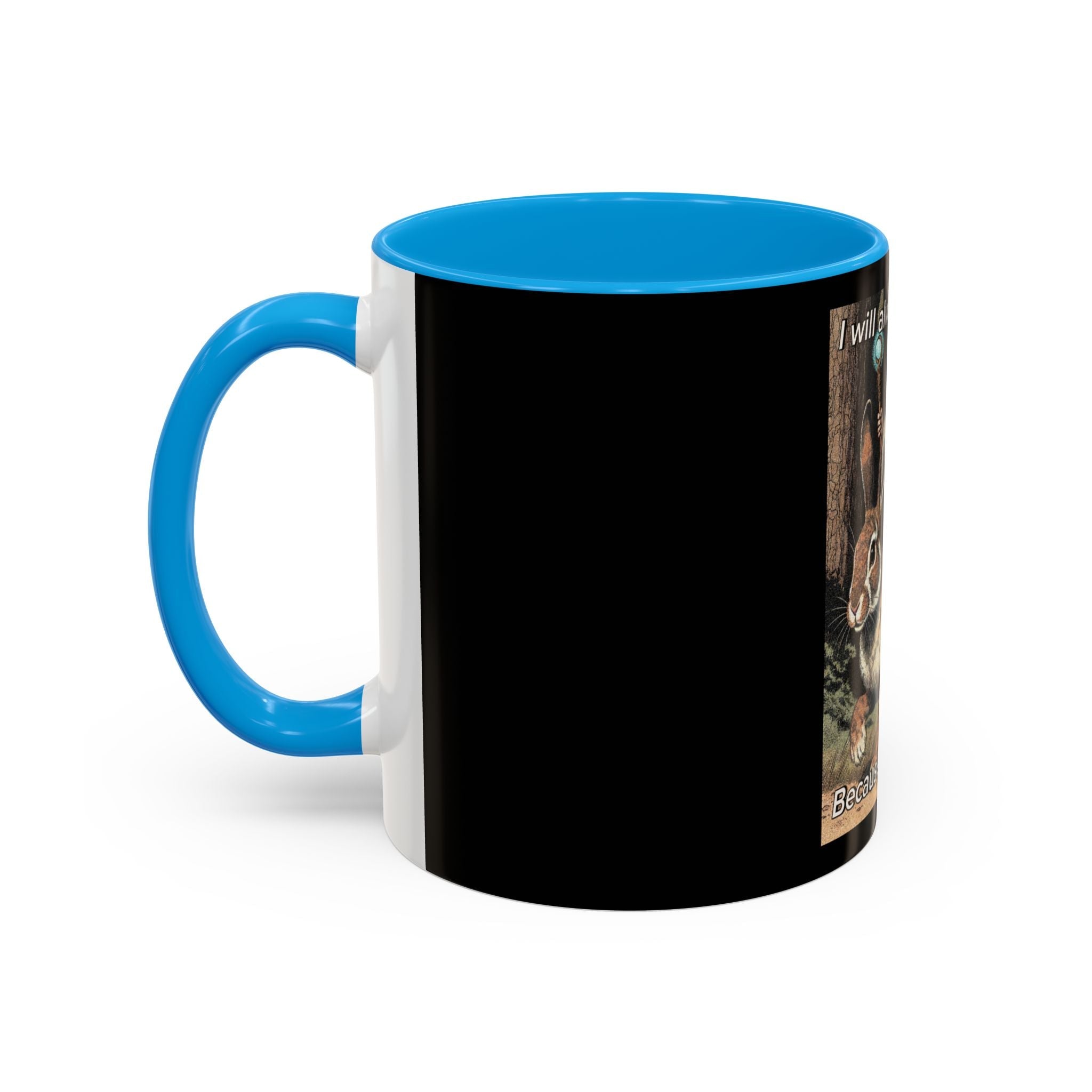 “I will always succeed because I’m insane" (11oz/15oz) Galactic Wizard Meme Mug - The Galactic Wizard Emporium - Mug