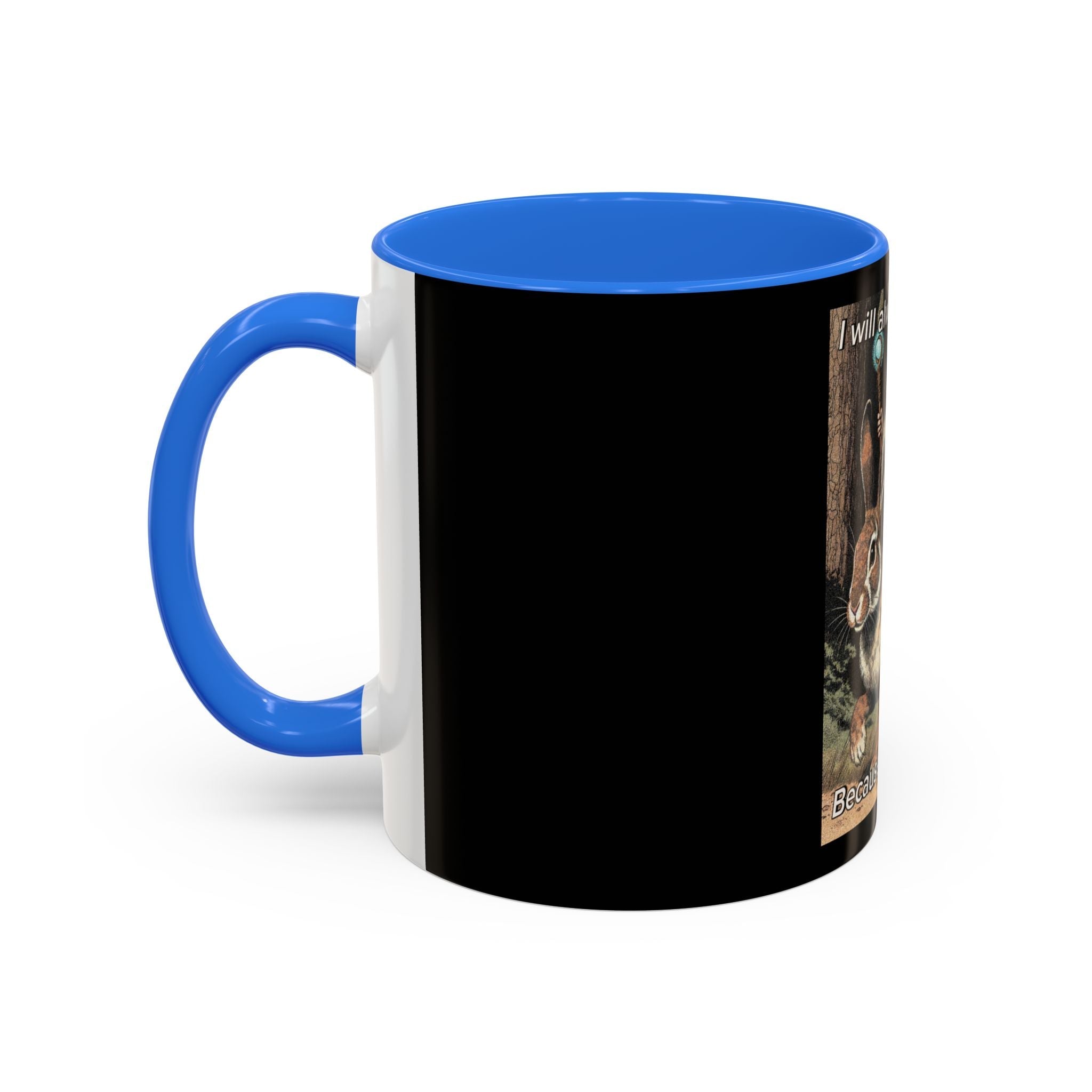 “I will always succeed because I’m insane" (11oz/15oz) Galactic Wizard Meme Mug - The Galactic Wizard Emporium - Mug