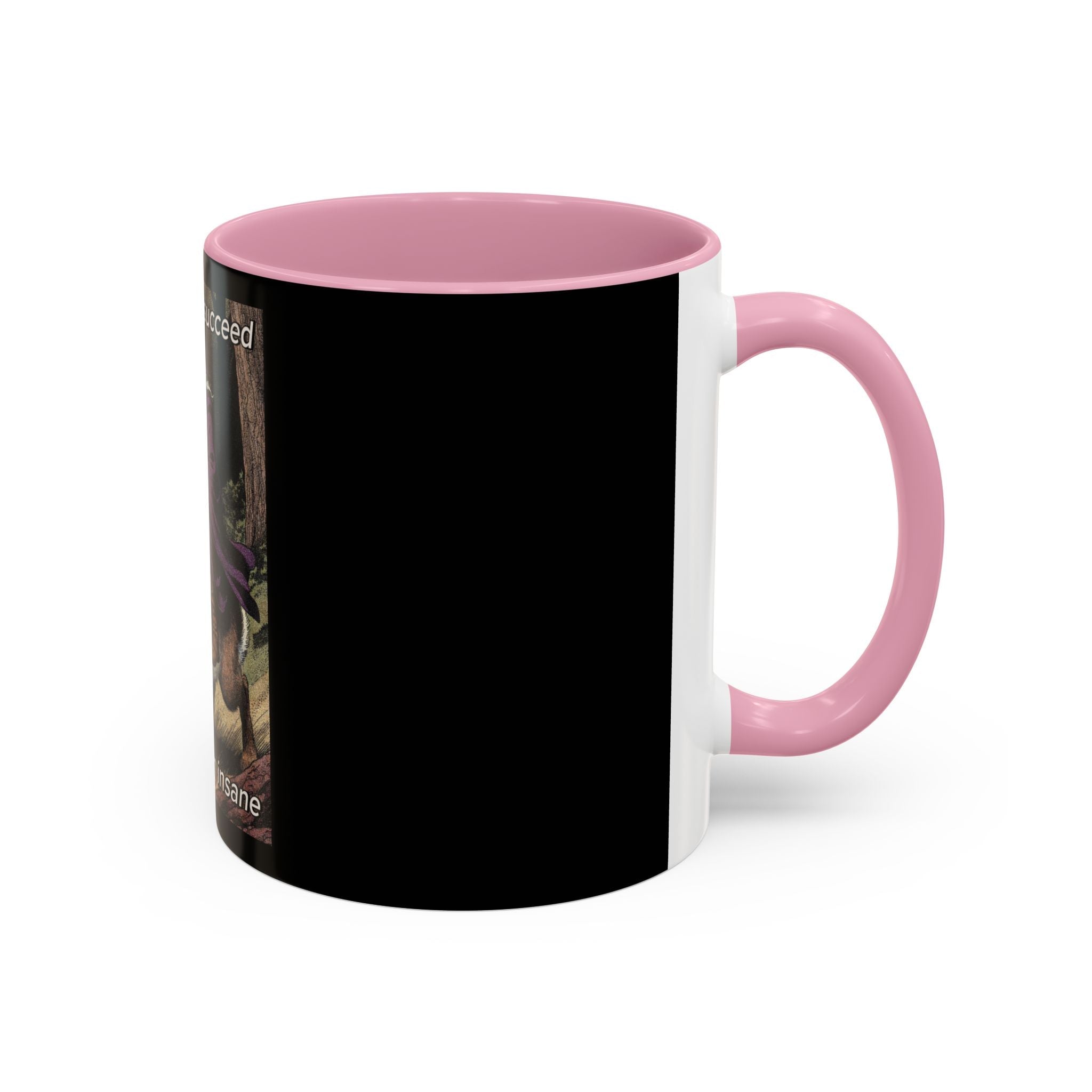 “I will always succeed because I’m insane" (11oz/15oz) Galactic Wizard Meme Mug - The Galactic Wizard Emporium - Mug