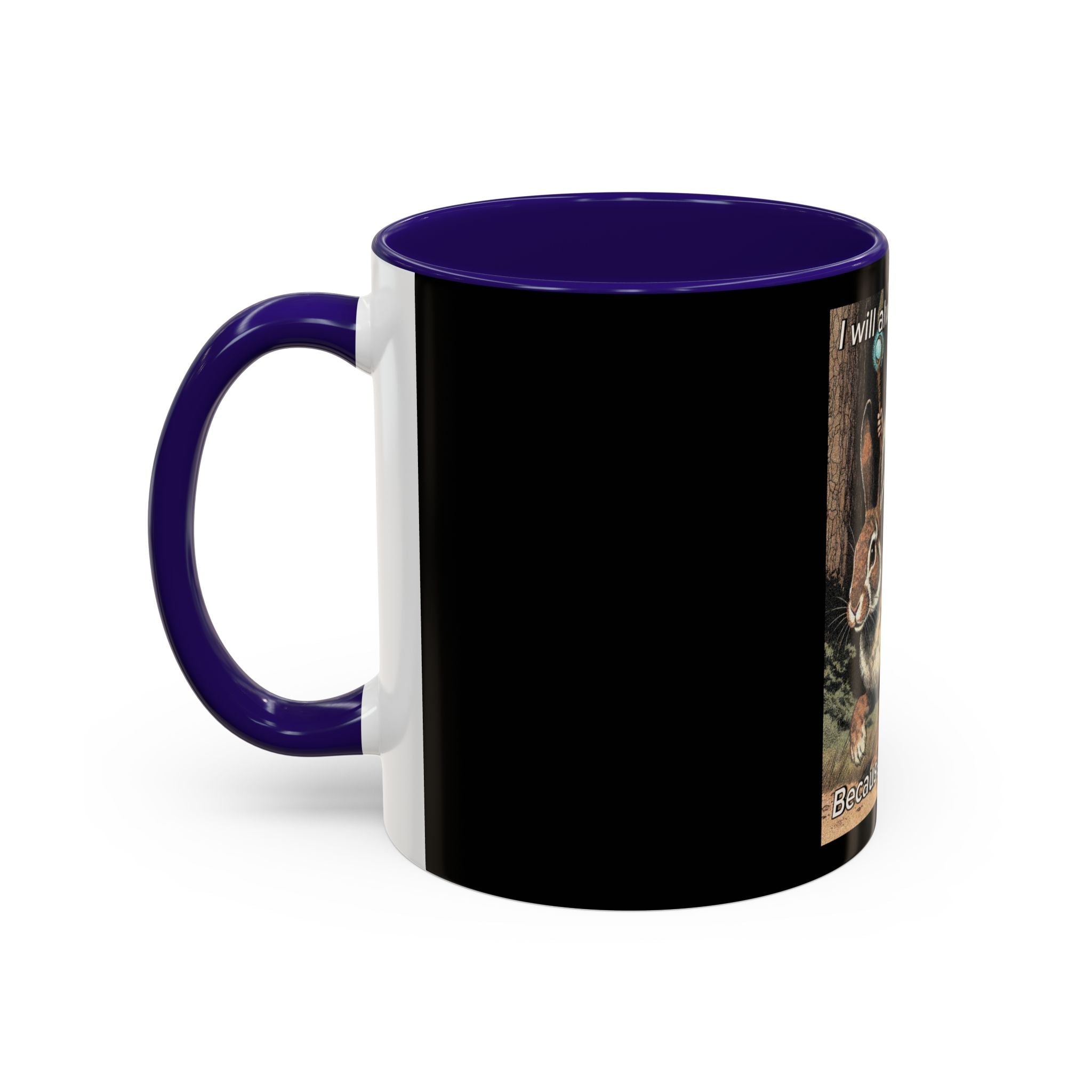 “I will always succeed because I’m insane" (11oz/15oz) Galactic Wizard Meme Mug - The Galactic Wizard Emporium - Mug