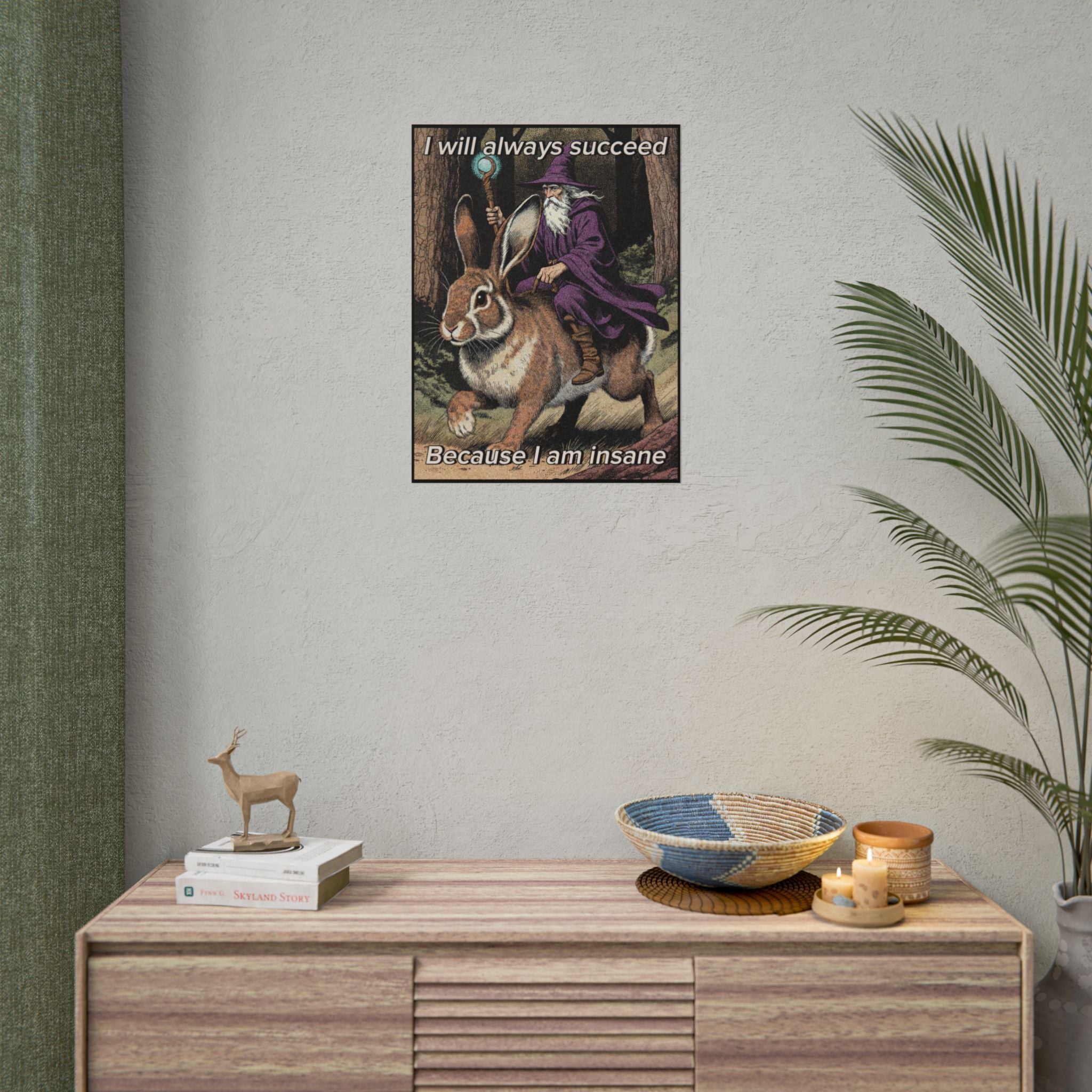 “I will always succeed" Galactic Wizard Poster - The Galactic Wizard Emporium - Poster