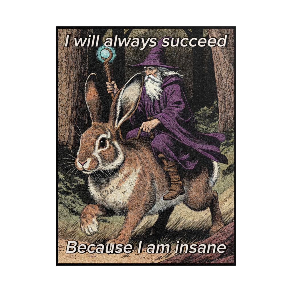 “I will always succeed" Galactic Wizard Poster - The Galactic Wizard Emporium - Poster