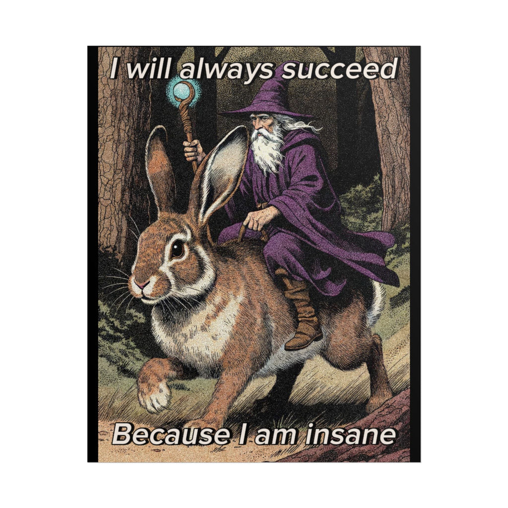 “I will always succeed" Galactic Wizard Poster - The Galactic Wizard Emporium - Poster