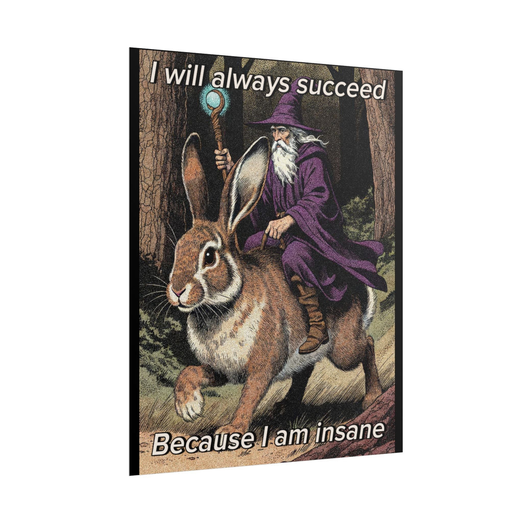 “I will always succeed" Galactic Wizard Poster - The Galactic Wizard Emporium - Poster