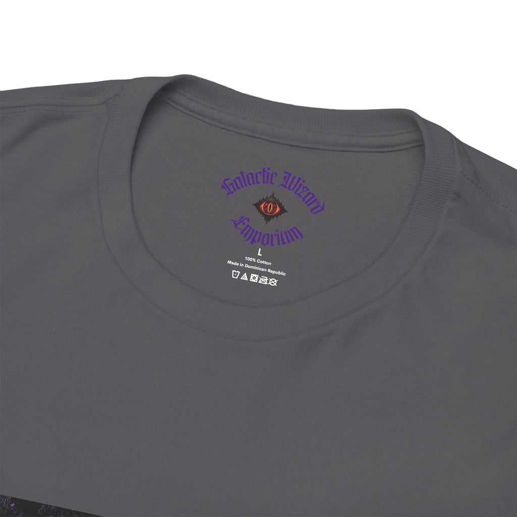 “Kick ass and Frolic” Galactic Wizard Meme Heavyweight Cotton T-Shirt - The Galactic Wizard Emporium - T-Shirt