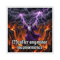 “Minor Inconvenience" Galactic Wizard Meme Sticker - The Galactic Wizard Emporium - Paper products