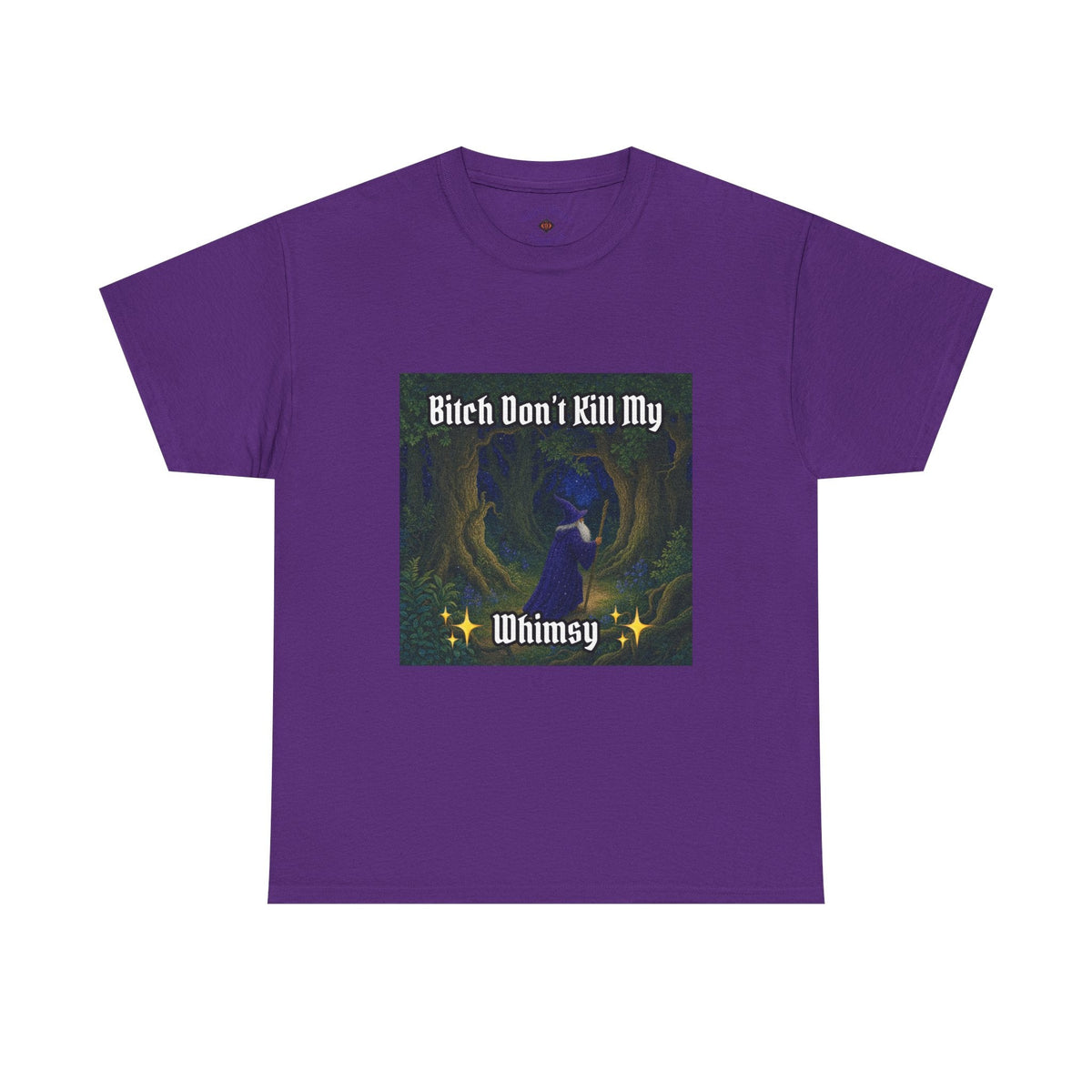 “My Whimsy” Galactic Wizard Meme Heavyweight Cotton T-Shirt - The Galactic Wizard Emporium - T-Shirt