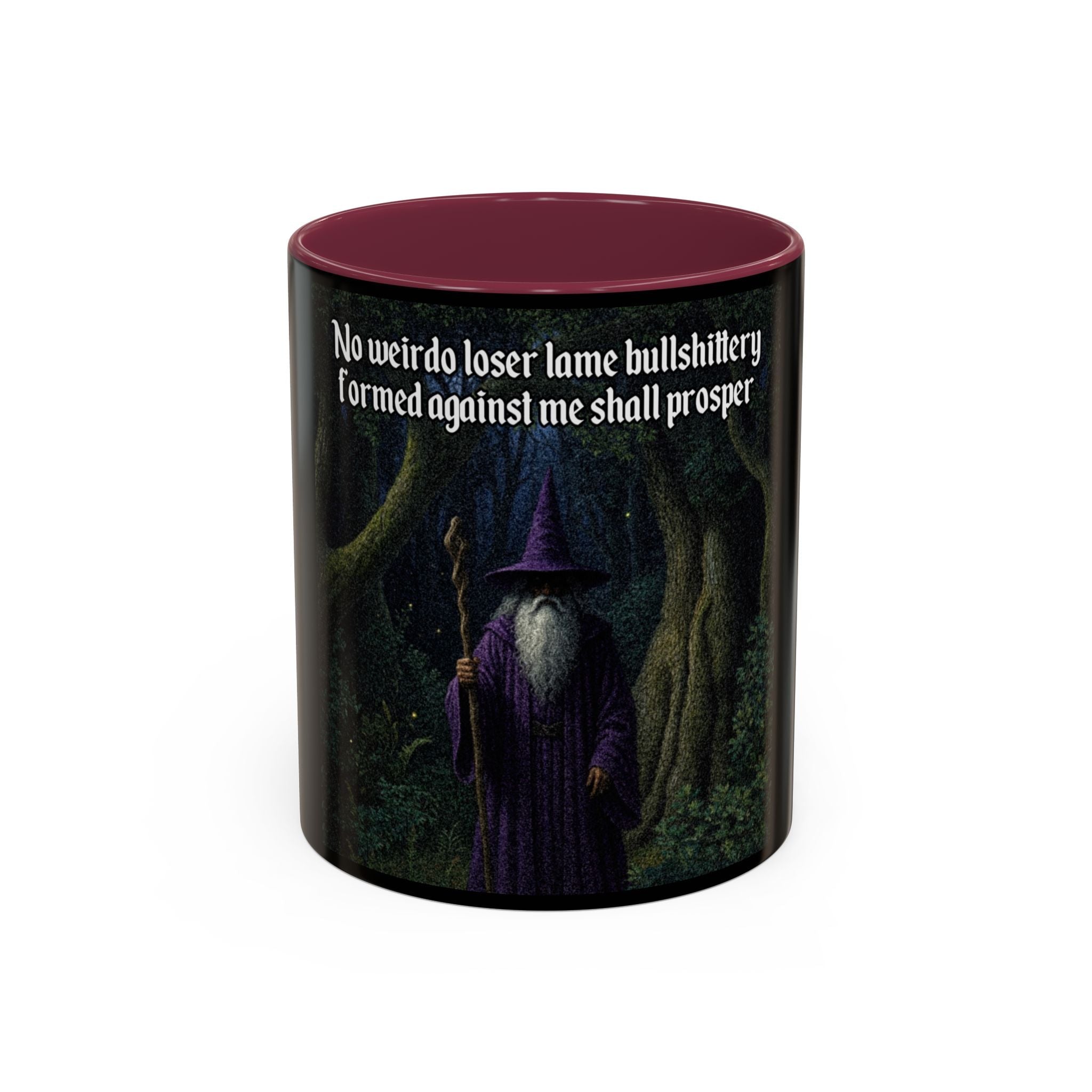 “No weirdo loser bullshittery" (11oz/15oz) Galactic Wizard Meme Mug - The Galactic Wizard Emporium - Mug