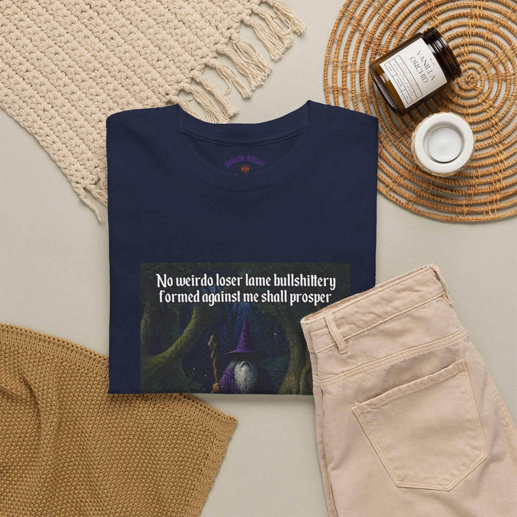 “No weirdo loser bullshittery” Galactic Wizard Meme Heavyweight Cotton T-Shirt - The Galactic Wizard Emporium - T-Shirt