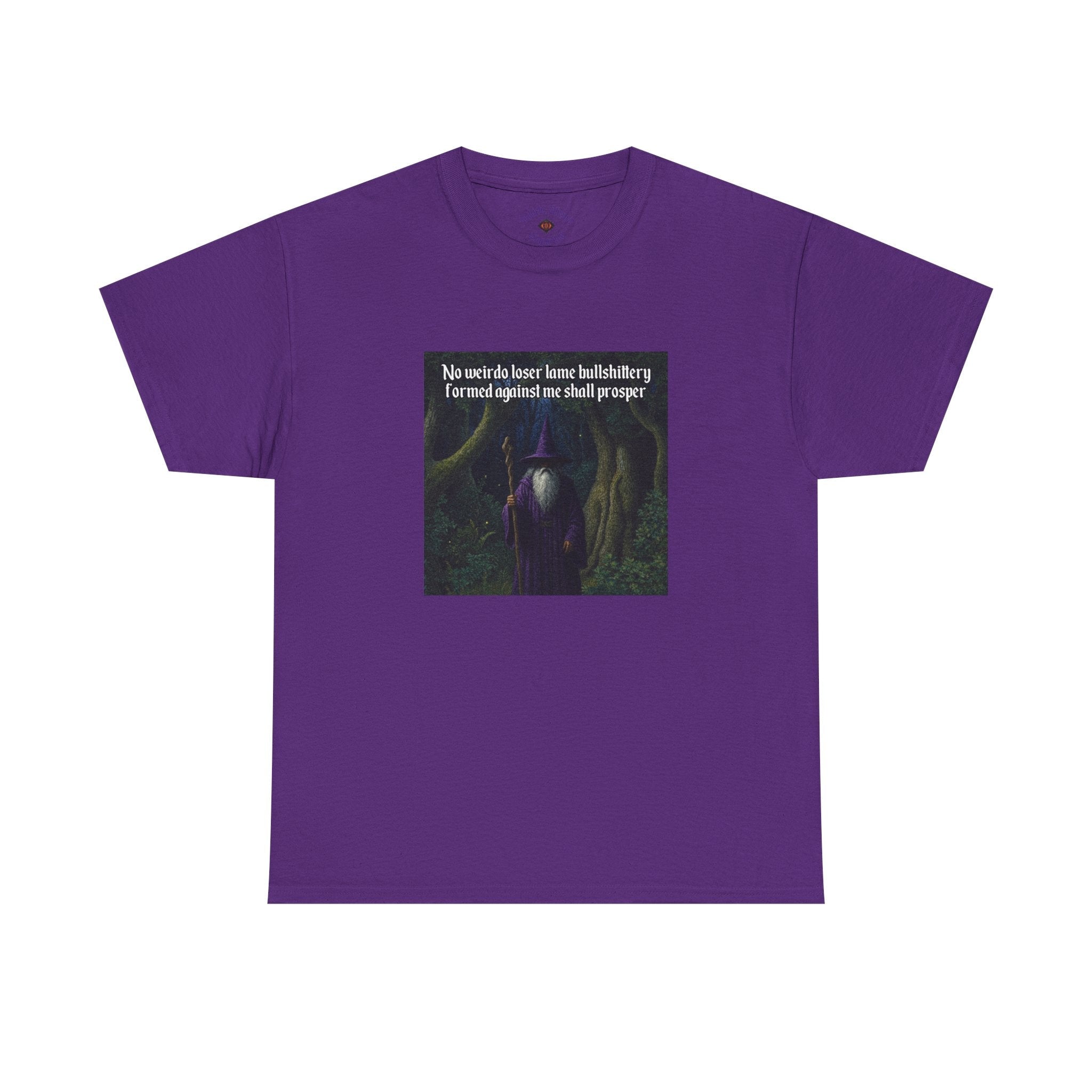 “No weirdo loser bullshittery” Galactic Wizard Meme Heavyweight Cotton T-Shirt - The Galactic Wizard Emporium - T-Shirt