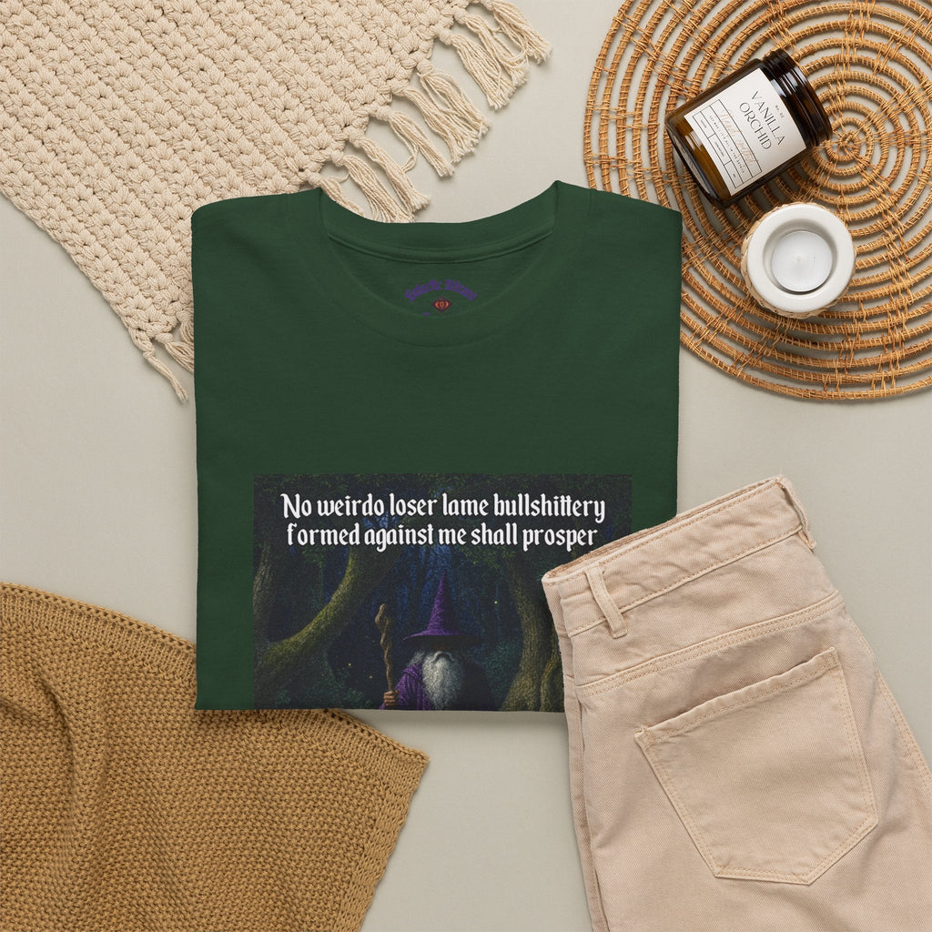 “No weirdo loser bullshittery” Galactic Wizard Meme Heavyweight Cotton T-Shirt - The Galactic Wizard Emporium - T-Shirt