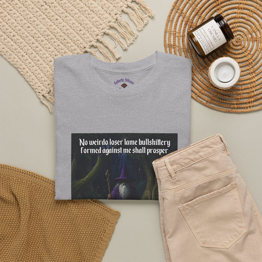 “No weirdo loser bullshittery” Galactic Wizard Meme Heavyweight Cotton T-Shirt - The Galactic Wizard Emporium - T-Shirt