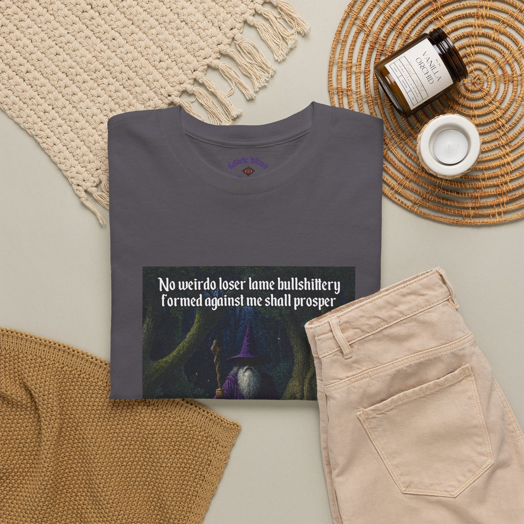 “No weirdo loser bullshittery” Galactic Wizard Meme Heavyweight Cotton T-Shirt - The Galactic Wizard Emporium - T-Shirt
