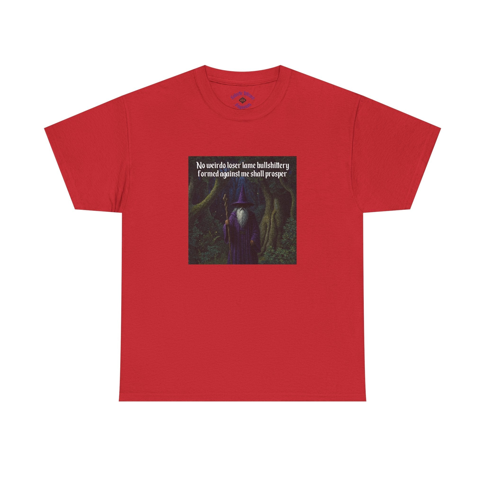 “No weirdo loser bullshittery” Galactic Wizard Meme Heavyweight Cotton T-Shirt - The Galactic Wizard Emporium - T-Shirt