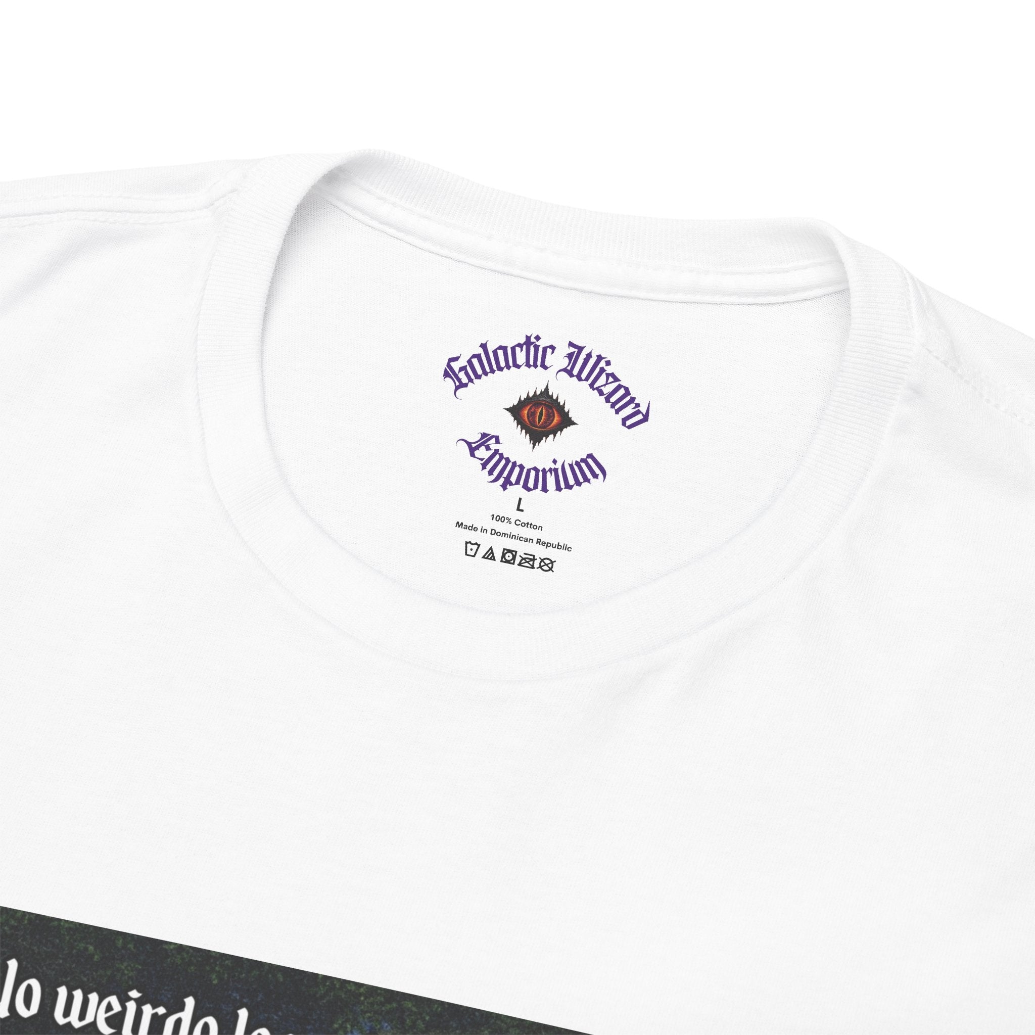 “No weirdo loser bullshittery” Galactic Wizard Meme Heavyweight Cotton T-Shirt - The Galactic Wizard Emporium - T-Shirt