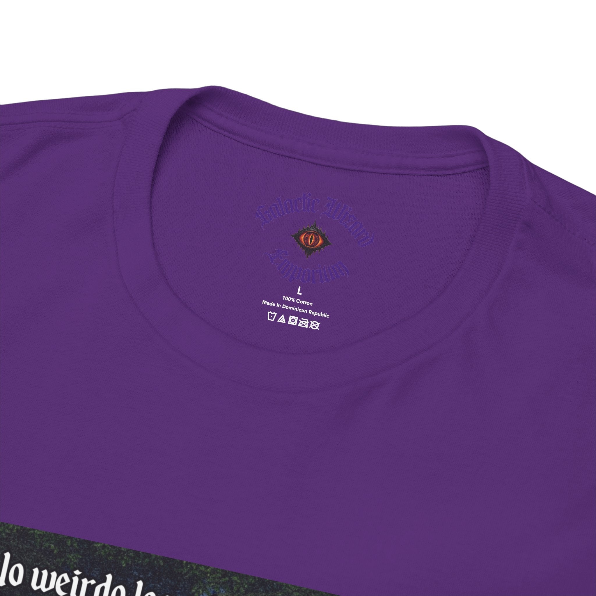 “No weirdo loser bullshittery” Galactic Wizard Meme Heavyweight Cotton T-Shirt - The Galactic Wizard Emporium - T-Shirt