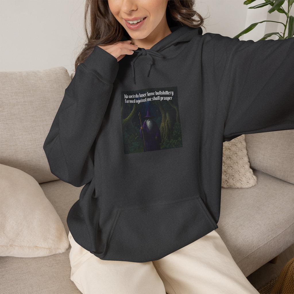 “No weirdo loser bullshittery” Galactic Wizard Meme Unisex Hooded Sweatshirt - The Galactic Wizard Emporium - Hoodie