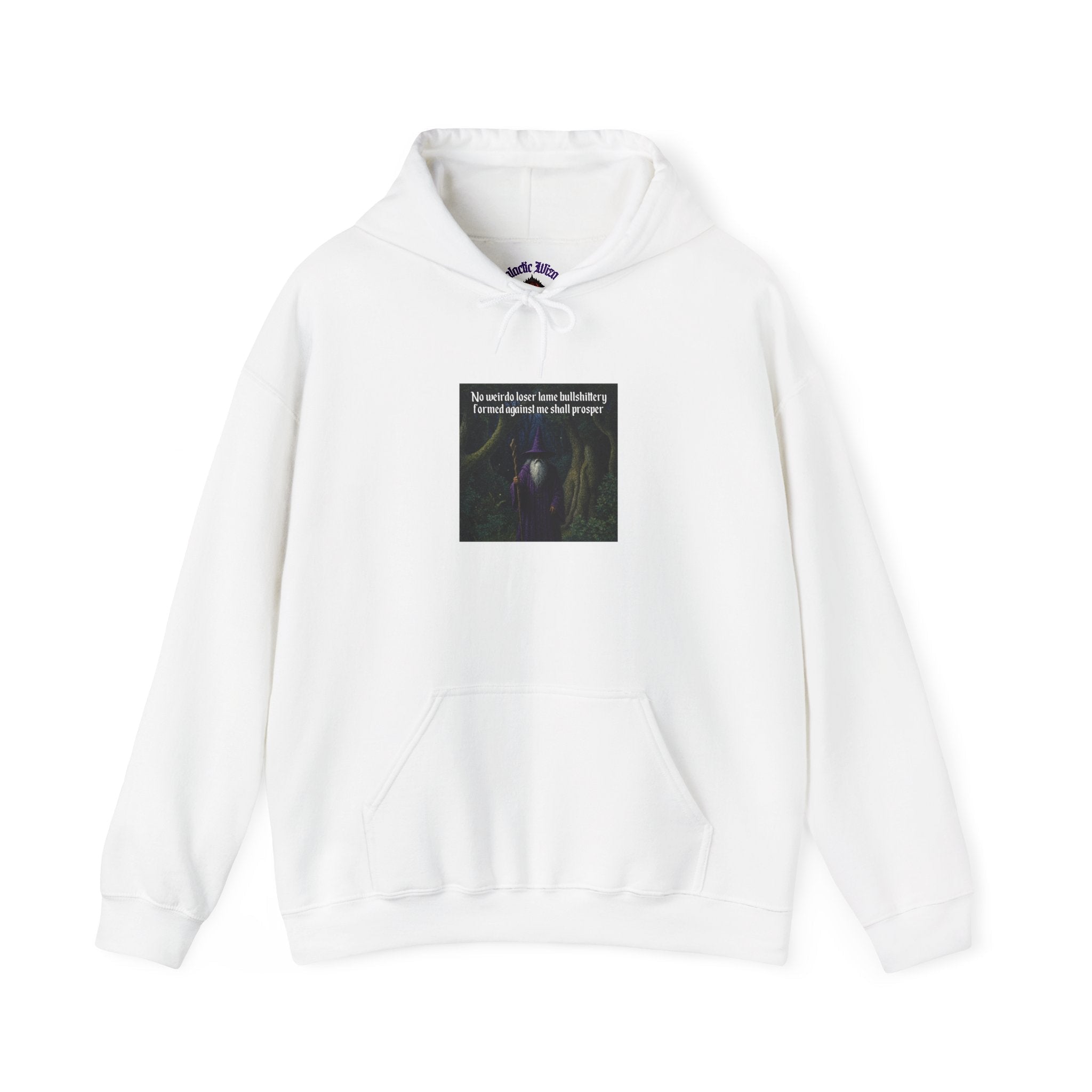 “No weirdo loser bullshittery” Galactic Wizard Meme Unisex Hooded Sweatshirt - The Galactic Wizard Emporium - Hoodie